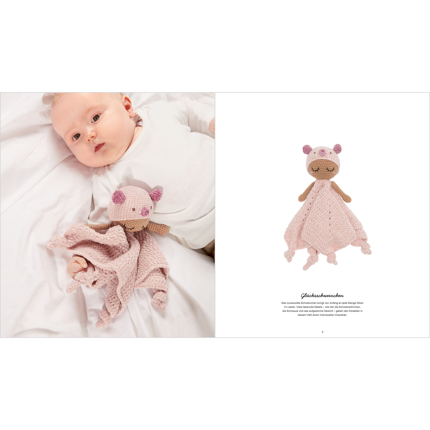 Ricorumi Baby Blankies Nilli Nilli Sprachauswahl deutsch von Rico Design