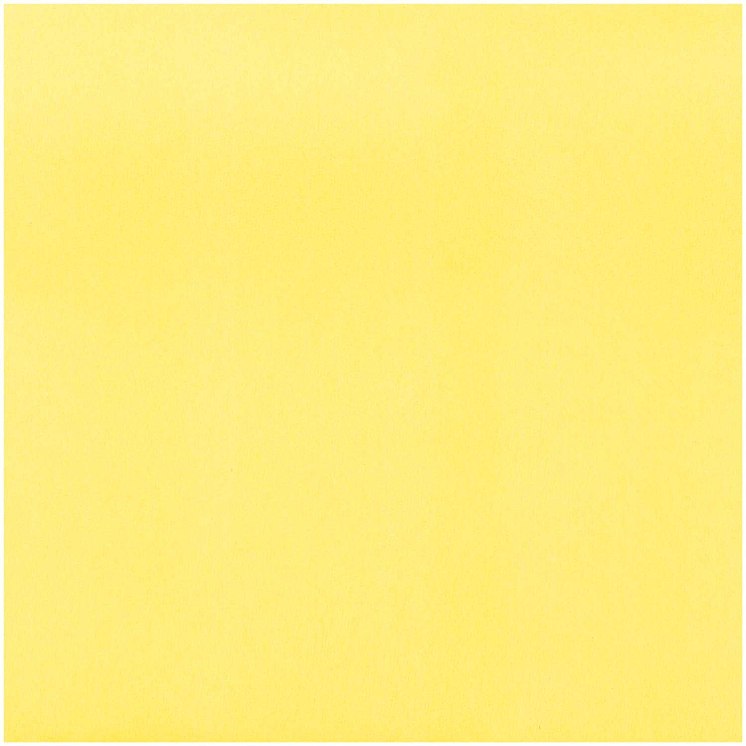 Seidenpapier 50x70cm 5 Bogen von Rico Design in leuchtendem Gelb, ideal für kreative Bastelprojekte.