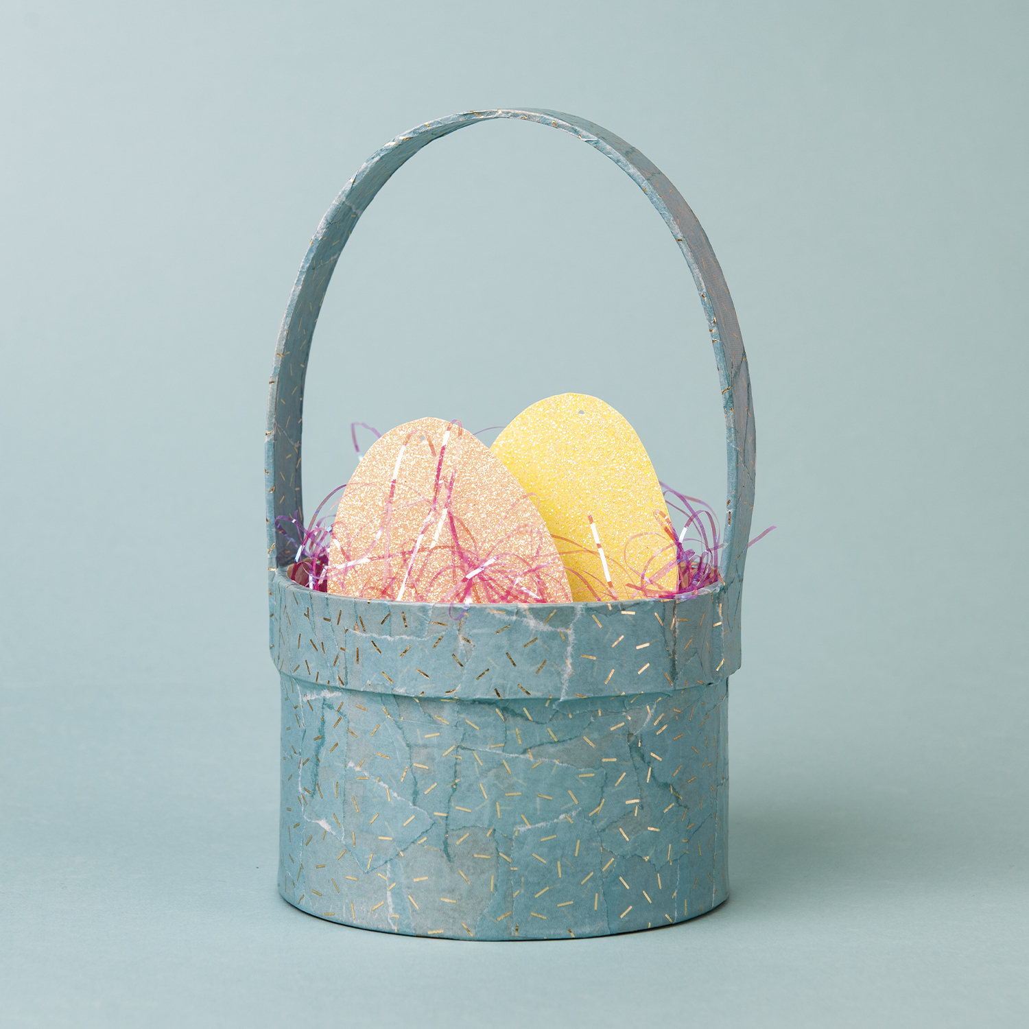 Bastelanleitung Osterkörbchen von Rico Design