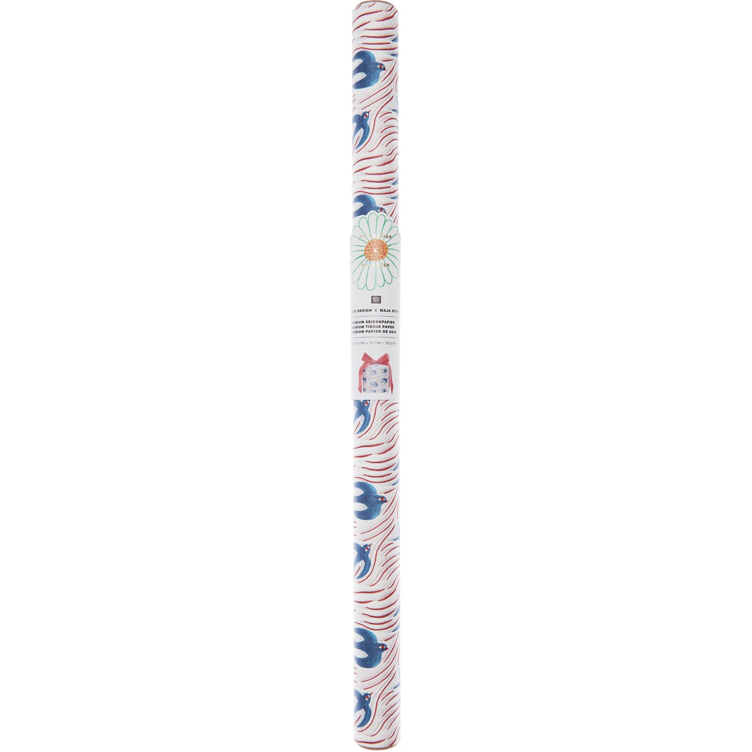 Seidenpapier Vögel 50x415cm von Rico Design
