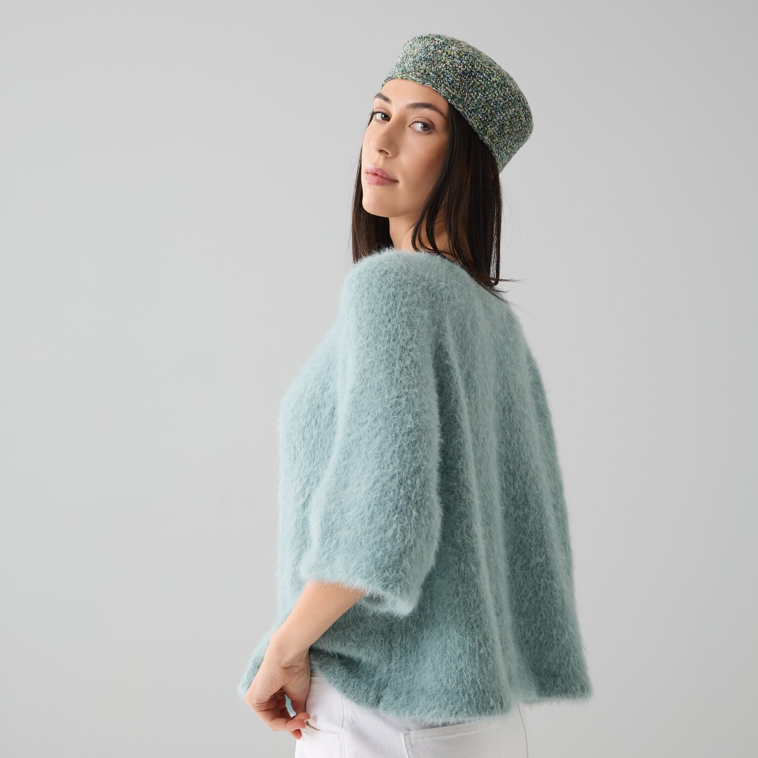 Strickset Shirt Modell 27 aus Die Neue Masche No. 15 von idee. Creativmarkt
