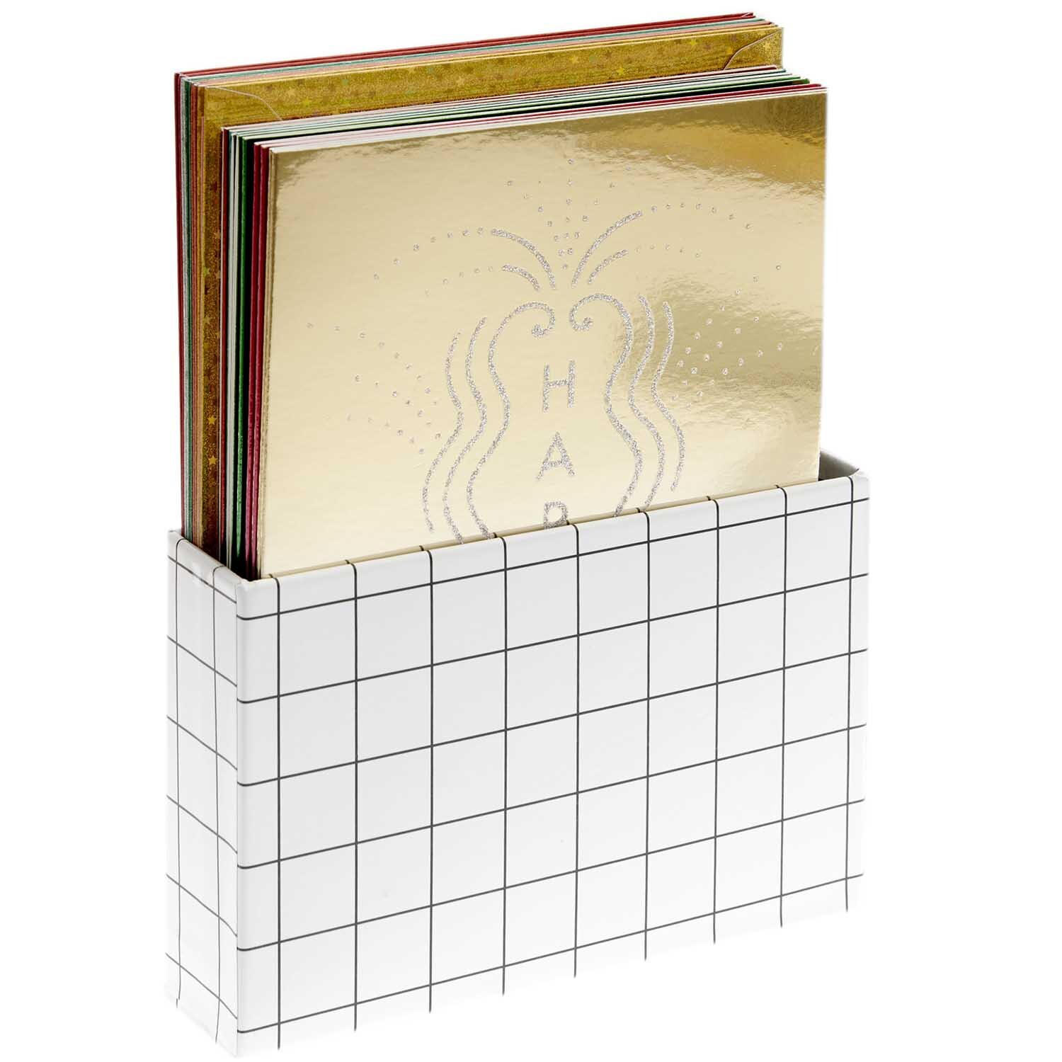 Paper Poetry Kartenset Happy New Year multicolor 20-teilig von Rico Design