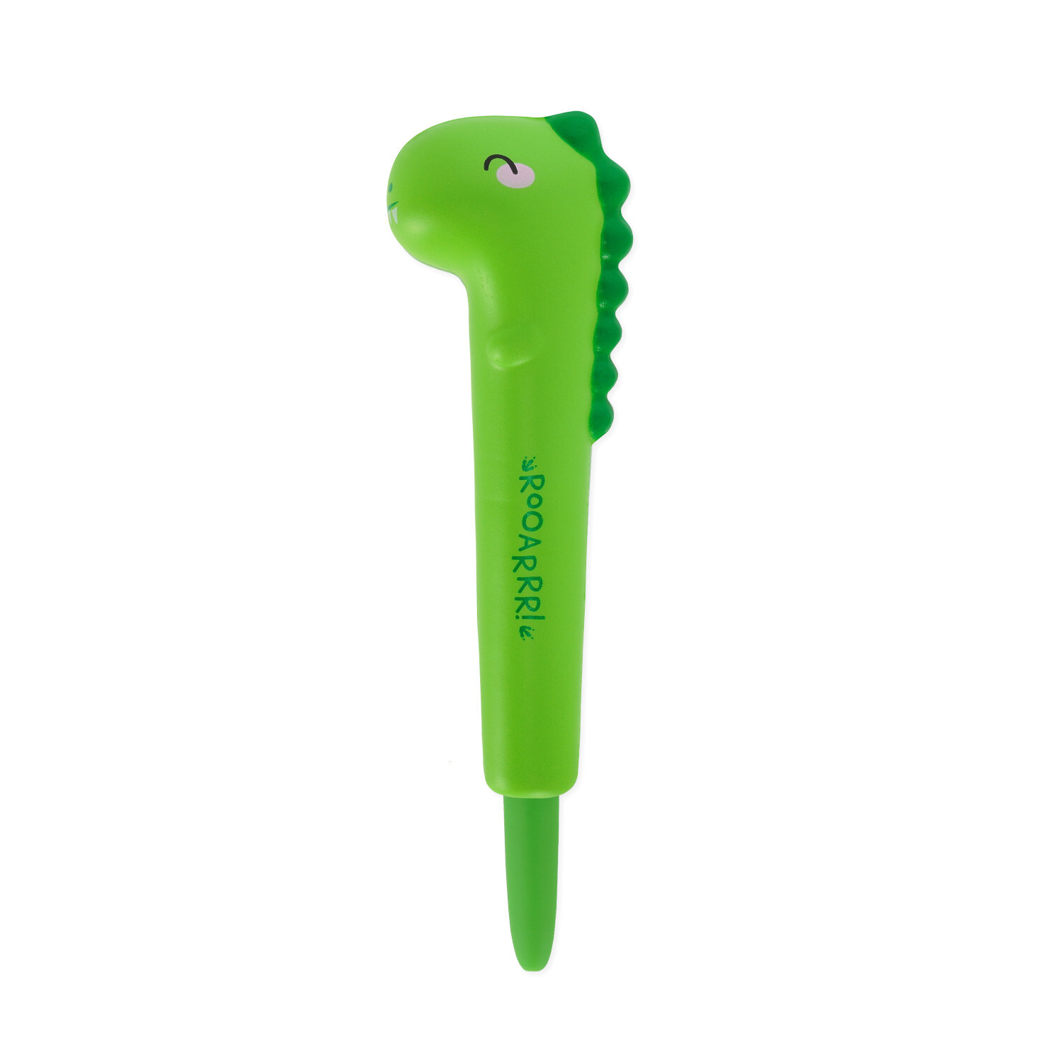 Squishy-Gelstift Dino in Form eines Dinosauriers, grün, von Legami. Ideal für kreatives Schreiben.