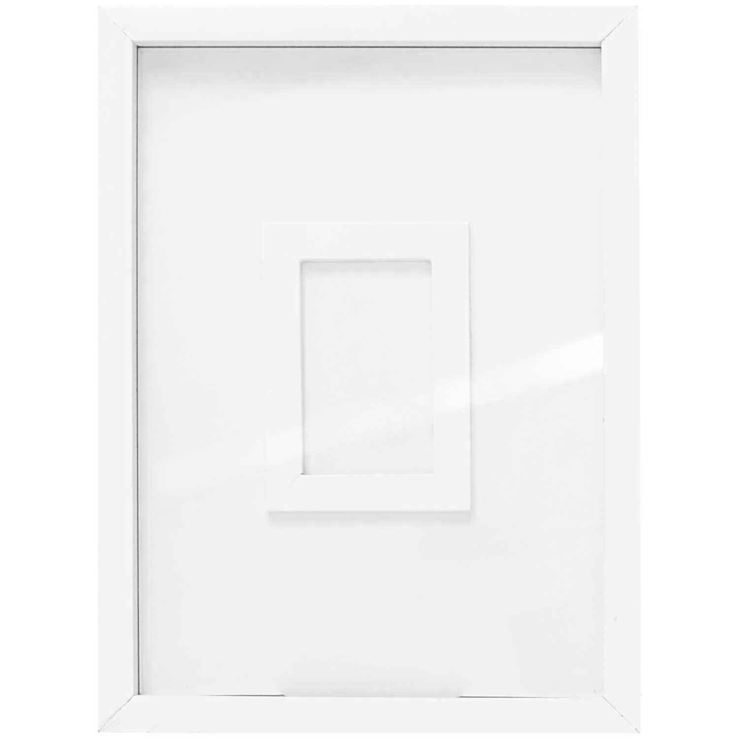 Gästebuch Rahmen von Rico Design in Weiß, 18x24cm. Eleganter Rahmen für besondere Erinnerungen.