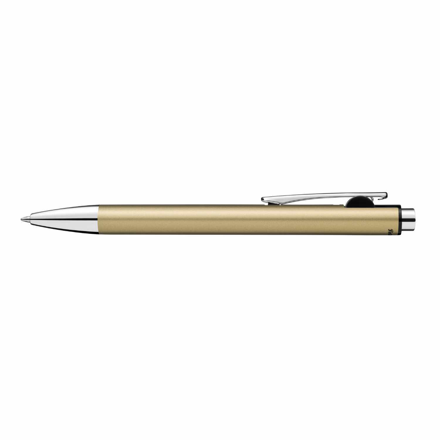 Kugelschreiber Snap Metallic K10 in elegantem Gold von Pelikan, mit schlankem Design und Clip.