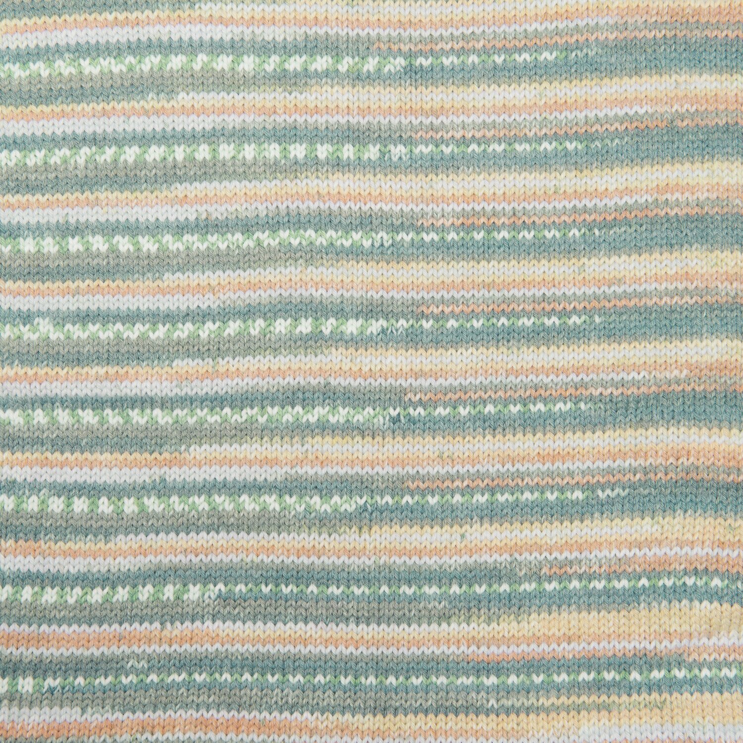 Rico Baby Dream dk A Luxury Touch, gestricktes Muster in Petrol-Gelb, 50g 115m, von Rico Design.
