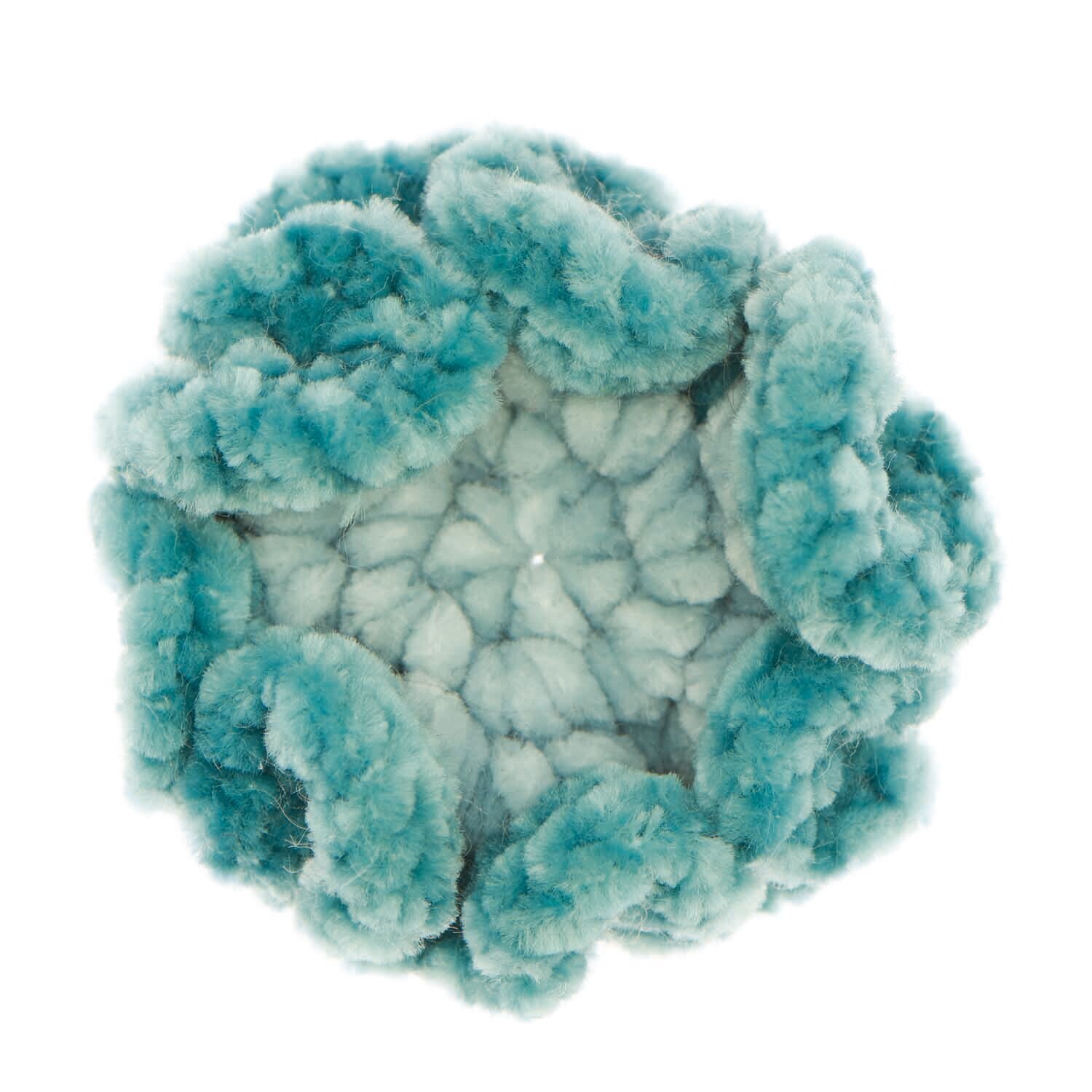 Ricorumi Nilli Nilli: Flauschiges, aquafarbenes Garn von Rico Design, perfekt für kreative Strickprojekte.