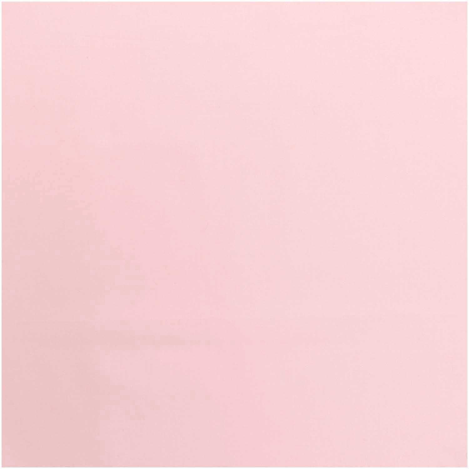 Meterware Baumwollstoff uni rosé von Rico Design in zartem Rosé, ideal für Nähprojekte.
