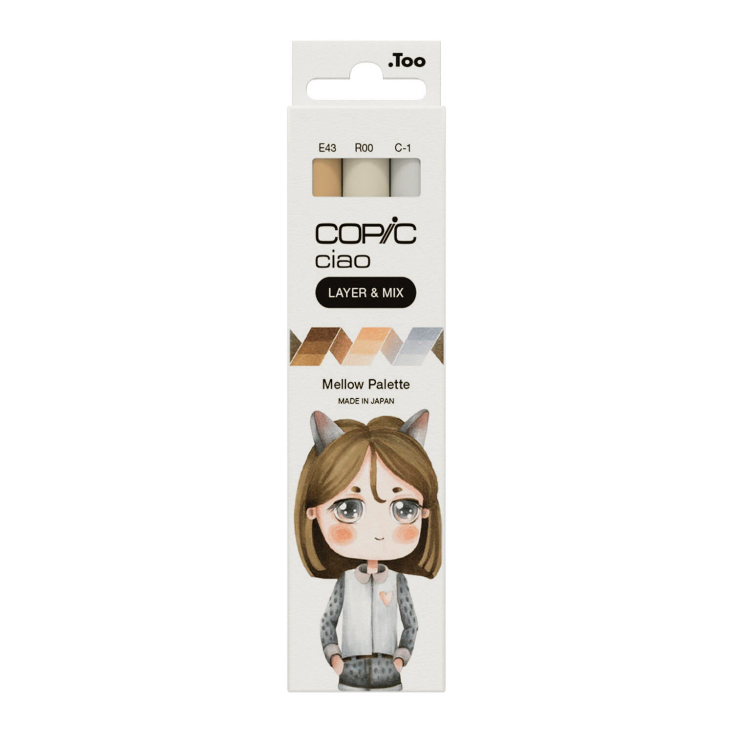 Marker Set Ciao Layer & Mix Mellow Palette 3 Stück von Holtz Office Support