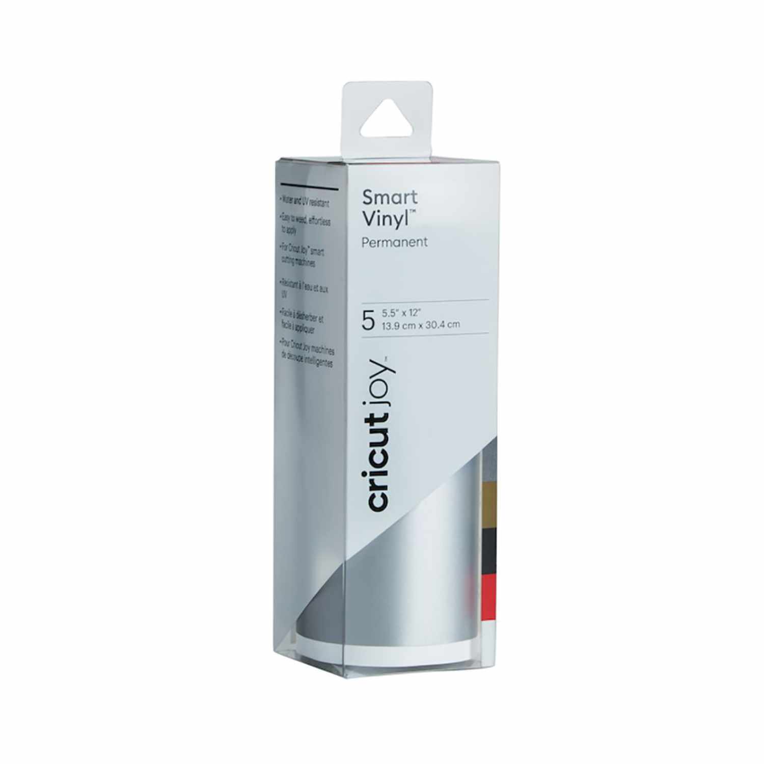 Joy Smart Vinyl Permanent Elegance 13,9x30,4cm 5 Stück in einer Verpackung mit mehrfarbigen Details, ideal für kreative Projekte.