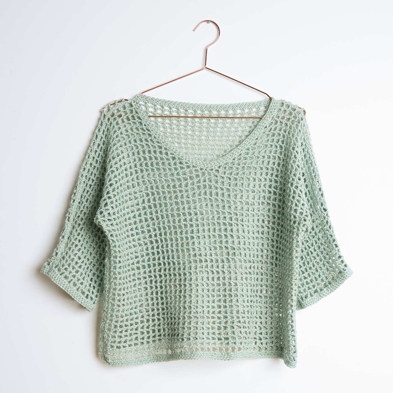 Häkelanleitung Pullover aus Mille Fili Glitz von idee. Creativmarkt