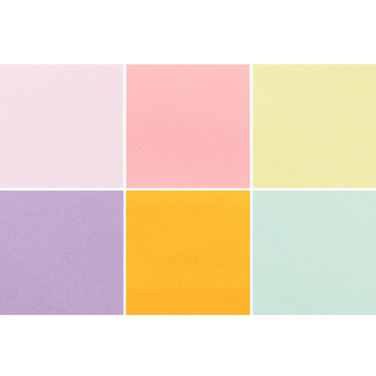 Paper Poetry Mini-Notizzettel-Box Pastel 5x5cm 120 Blatt von Rico Design