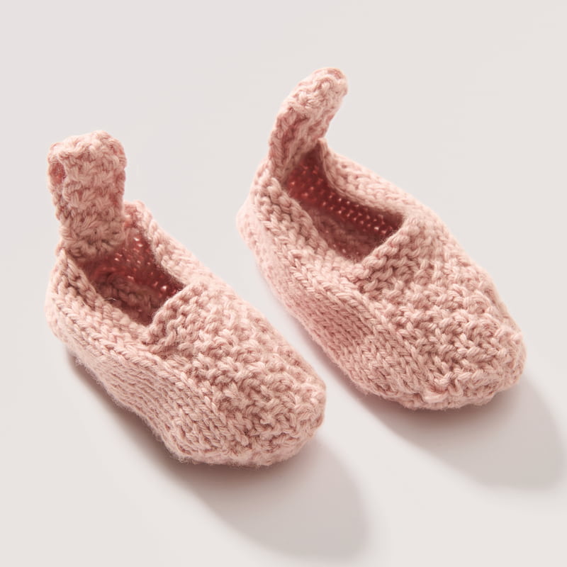 Gestrickte Socken: Modell 04 aus dem Heft Rico Baby 043