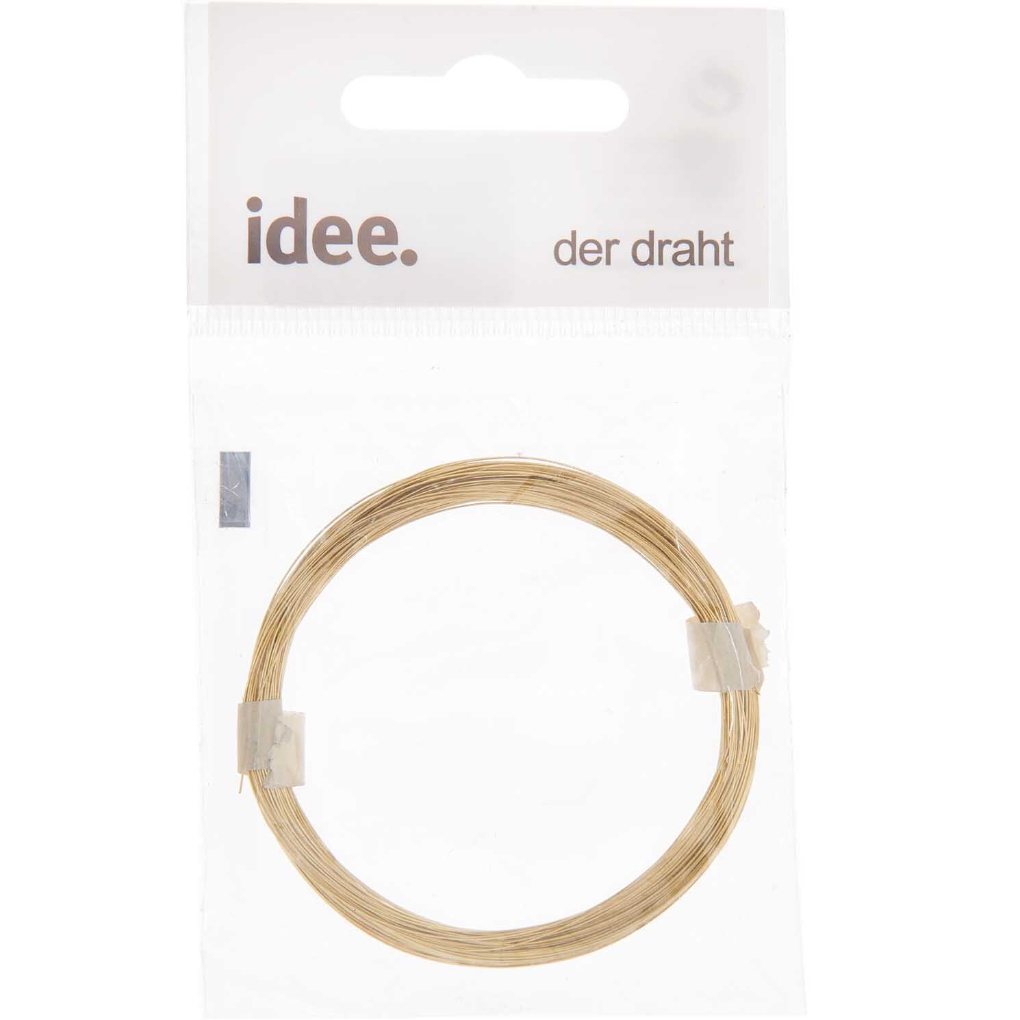 Messingdraht von idee. Creativmarkt 
