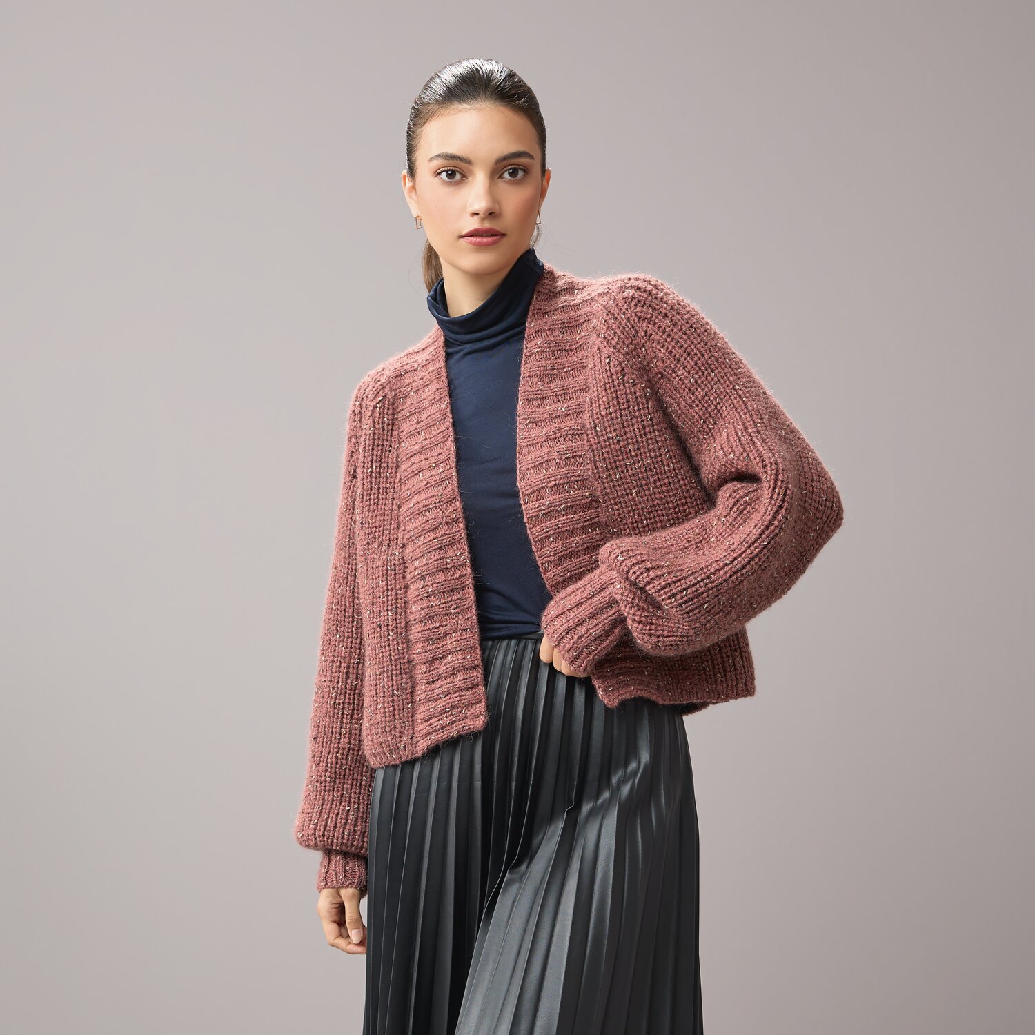 Strickset Jacke Modell 17 aus Die Neue Masche No. 10 von Rico Design
