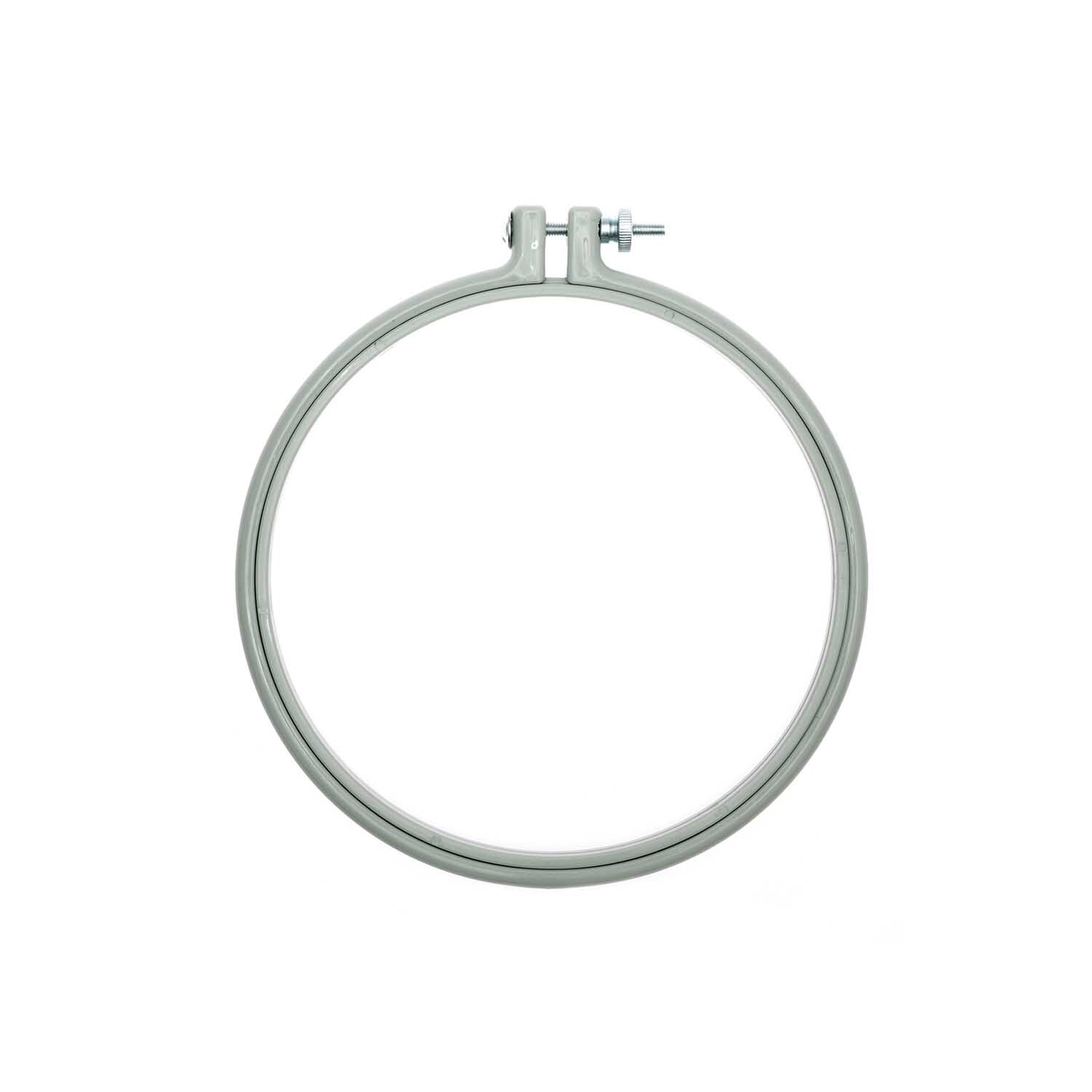 Stickring aus Kunststoff mintgrün 15,2cm von Rico Design, ideal für Stickarbeiten.