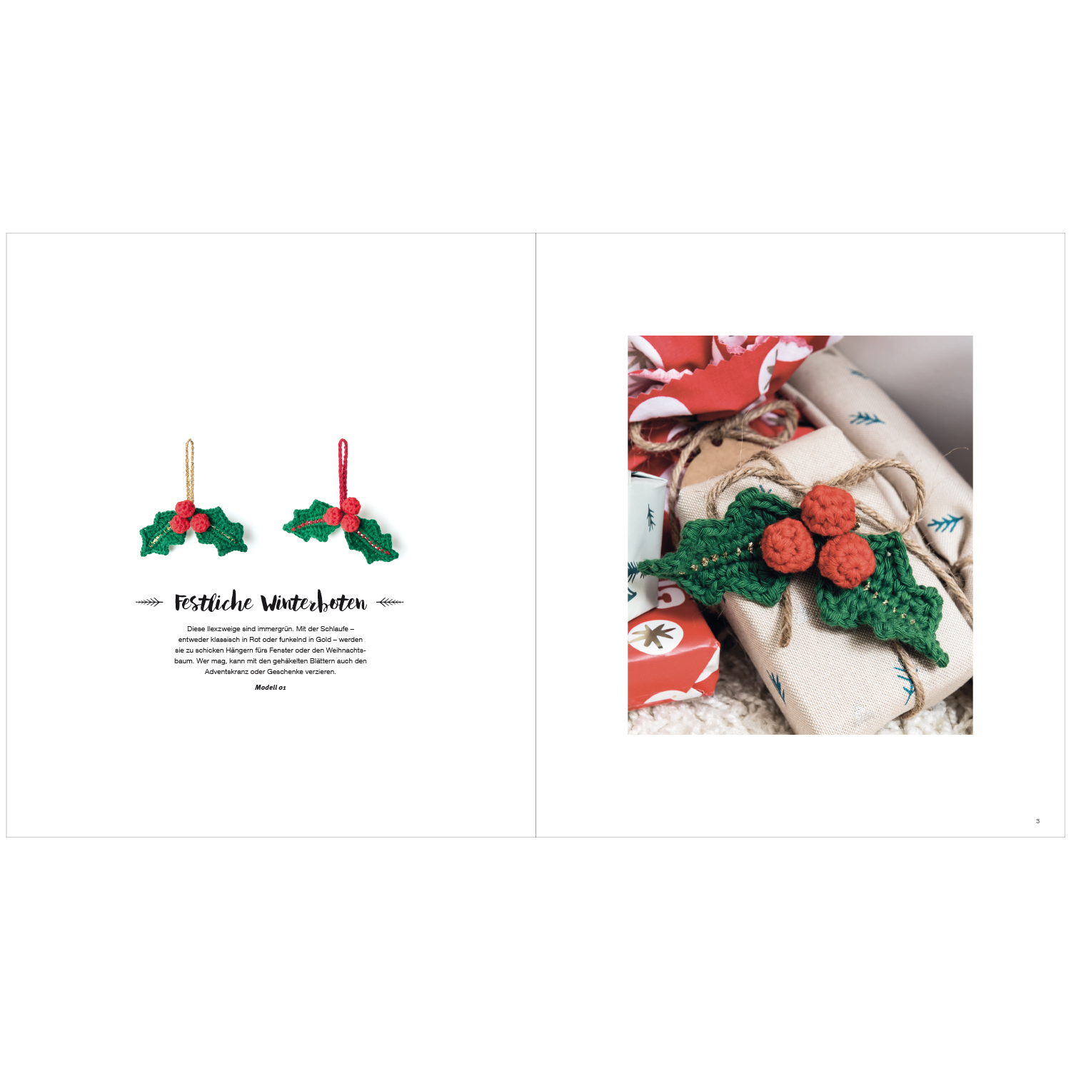 Häkelbuch Jolly X-Mas Decoration von Rico Design