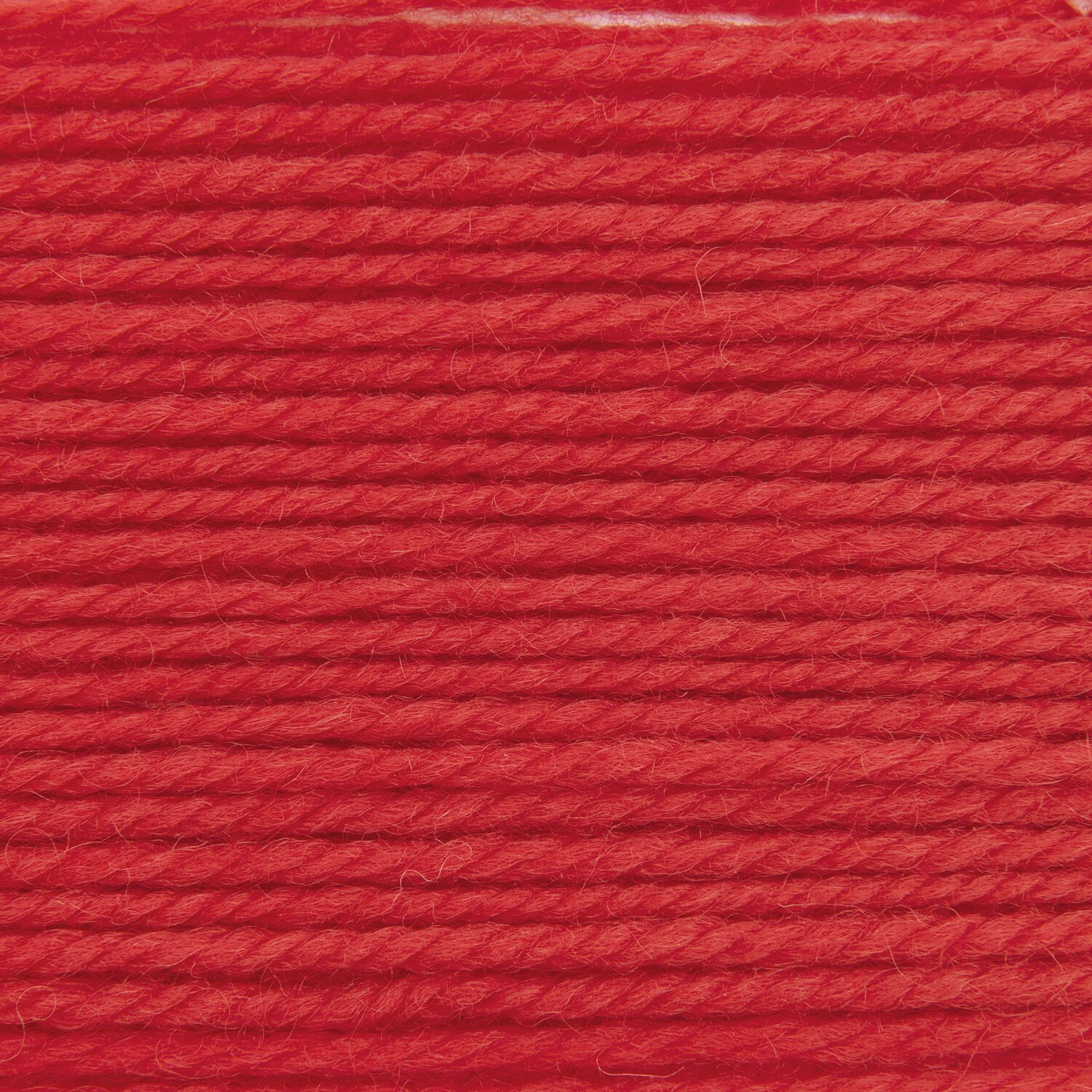Wickelkarte des Garns Essentials Soft Merino aran in der Farbe 106 Hellrot.