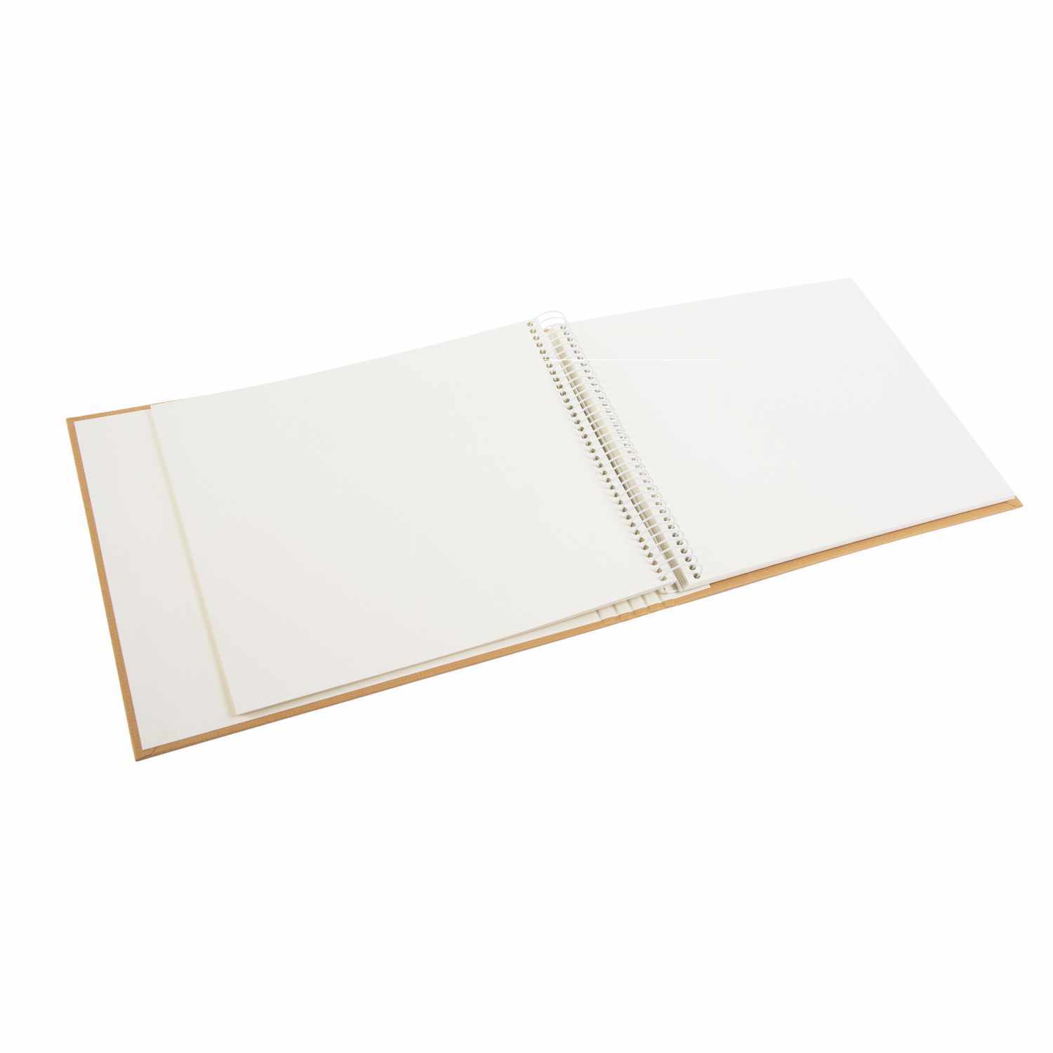 Fotoalbum you & me forever braun mit Sichtfenster 29x23cm 50 Seiten von Goldbuch Georg Brückner 
