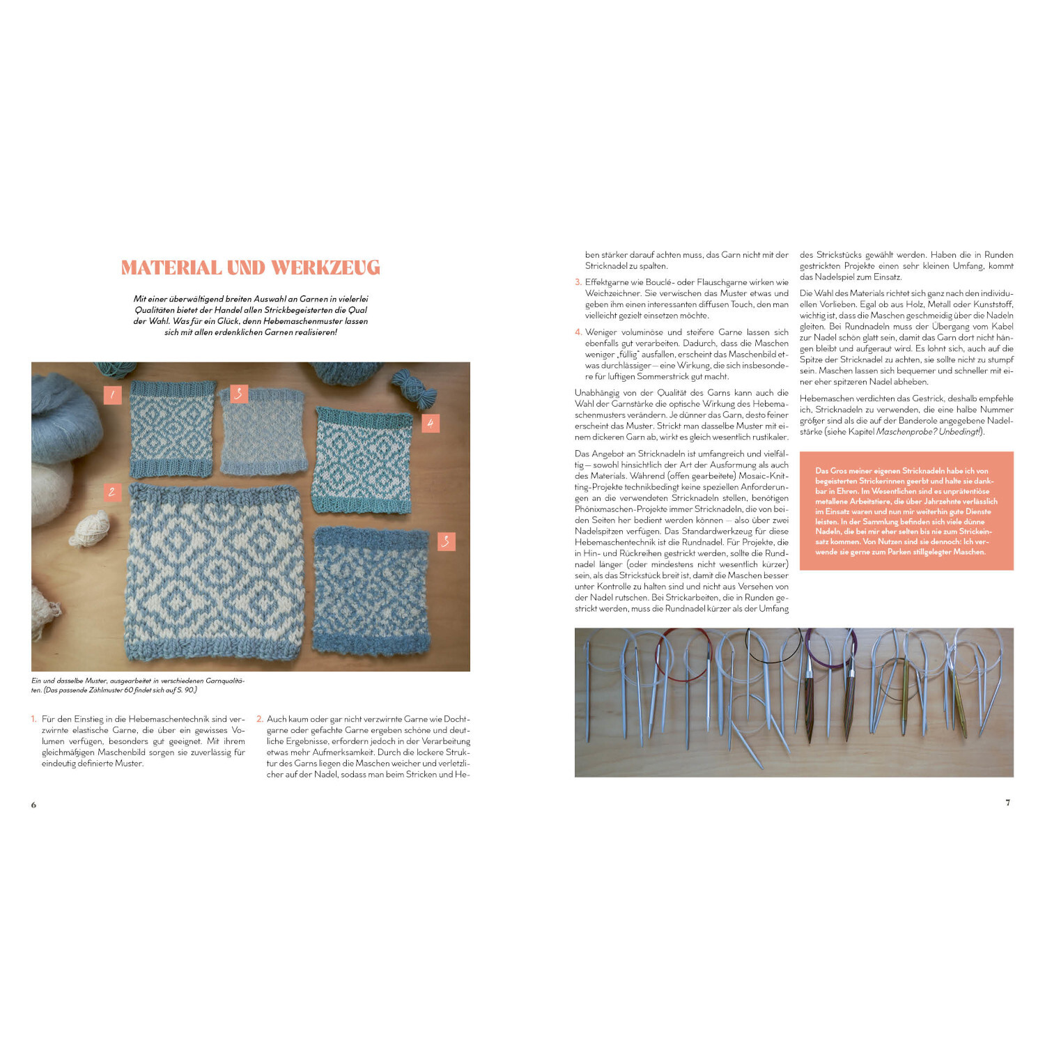 Strickmusterbibel - Hebemaschen von Edition Michael Fischer 