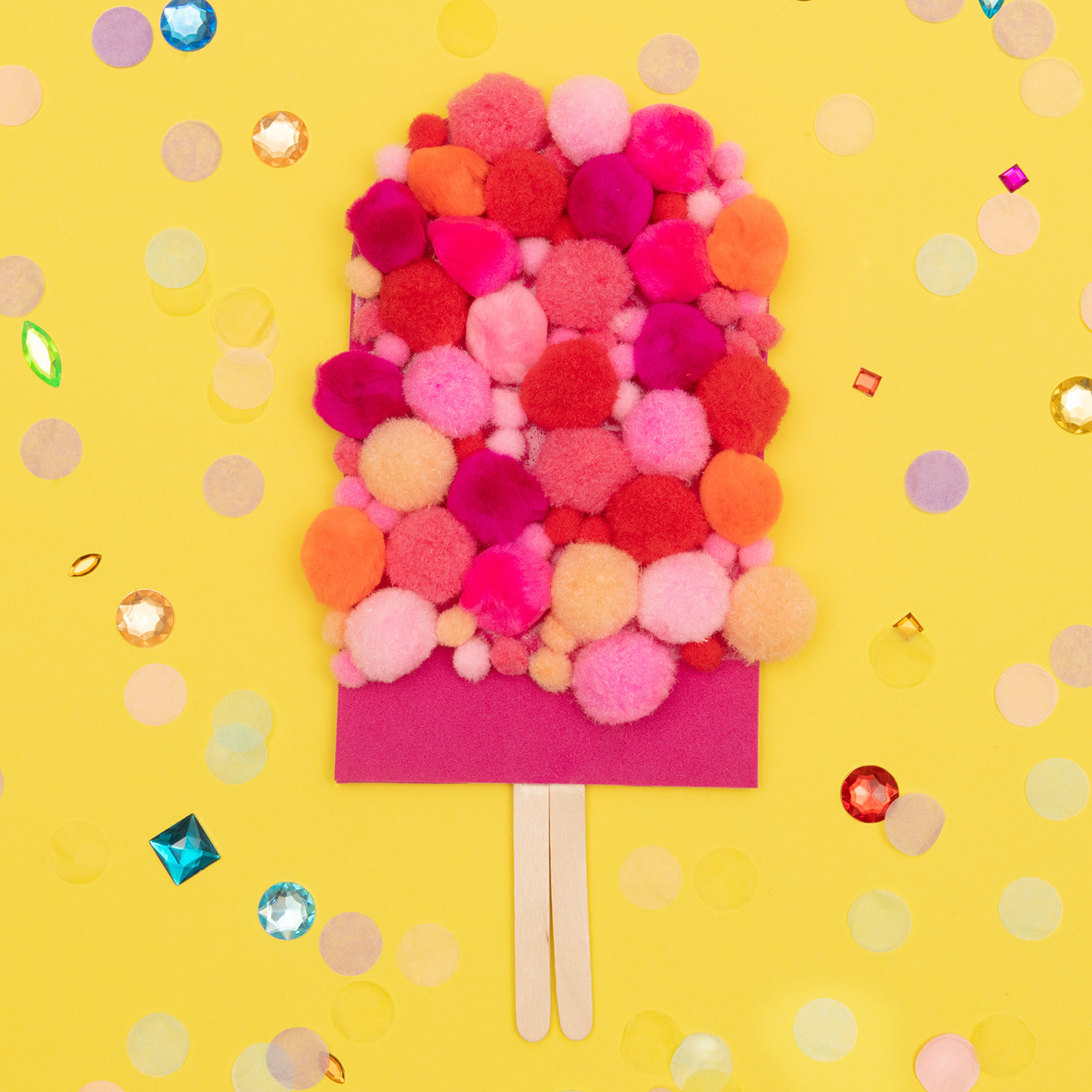 Bastelanleitung Eis-Girlande von idee. Creativmarkt 