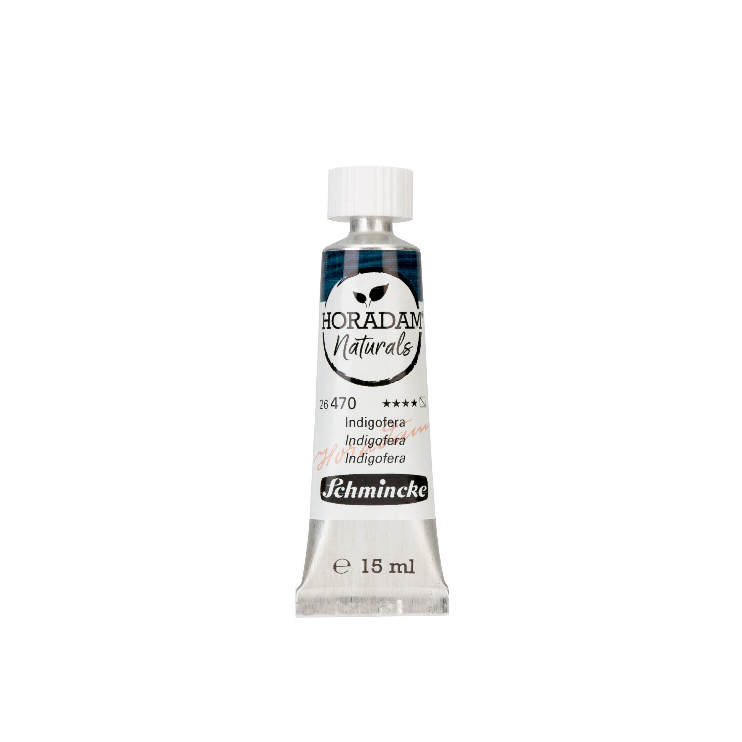 Horadam Naturals Aquarellfarbe in 15ml Tube, Indigofera von Schmincke, ideal für Künstler.