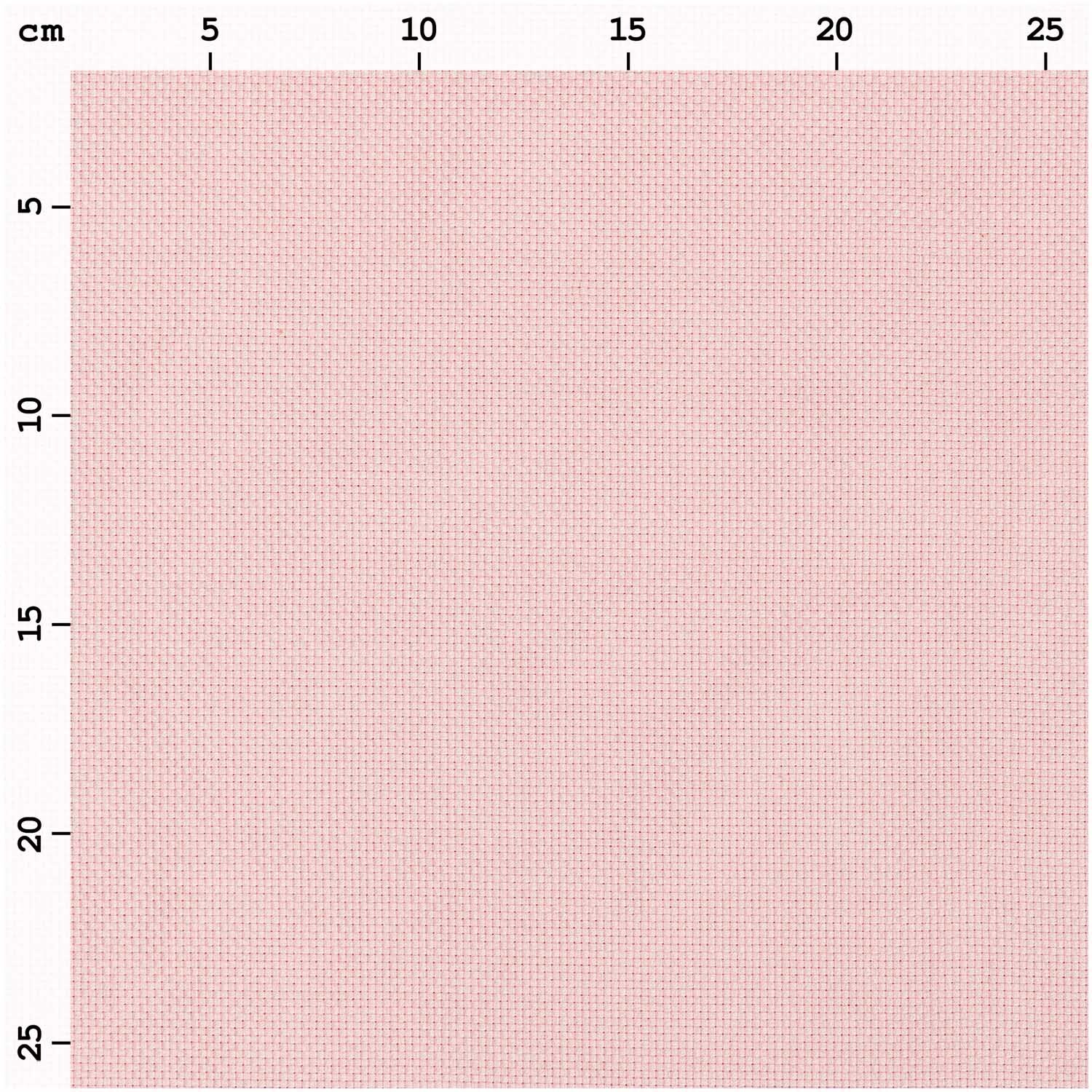 Mönchstoff 4,6 Stiche/cm 50x140cm in zartem Puder von Rico Design, ideal für Nähprojekte.