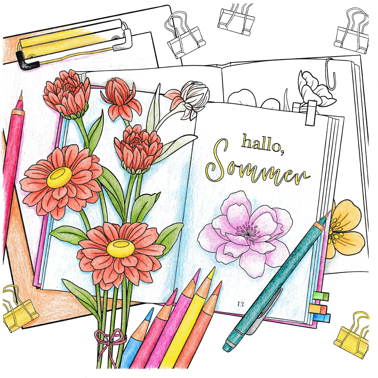Colorful World – Traumhaftes Blütenglück von frechverlag