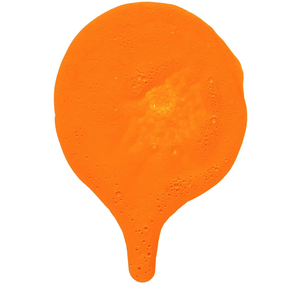Squeeze Acrylic Marker 60ml, leuchtend neonorange, von Rico Design, zeigt flüssige Farbe.