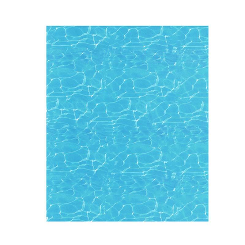 Fotokarton Wolken-Wasser 50x70cm 300g/m² mit blauem Wasserdesign von Marpa Jansen, ideal für kreative Projekte.