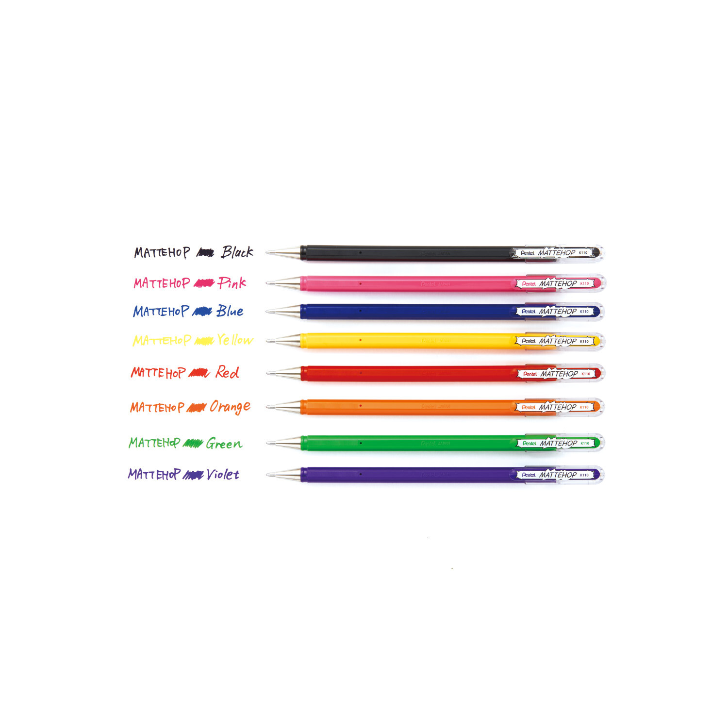 Gelstift Mattehop 0,5mm Farbe Elfenbein von Pentel Bürobedarf