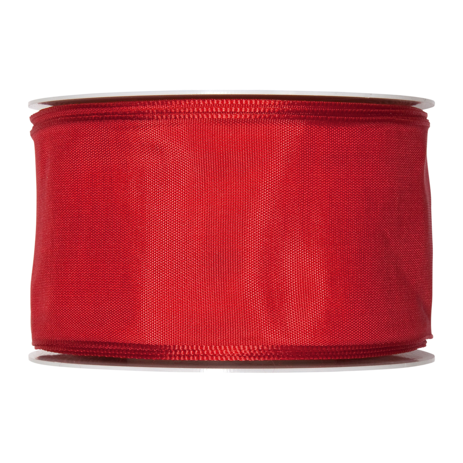 Drahtkantenband 60mm 3m Farbe Rot von Halbach Seidenbänder 