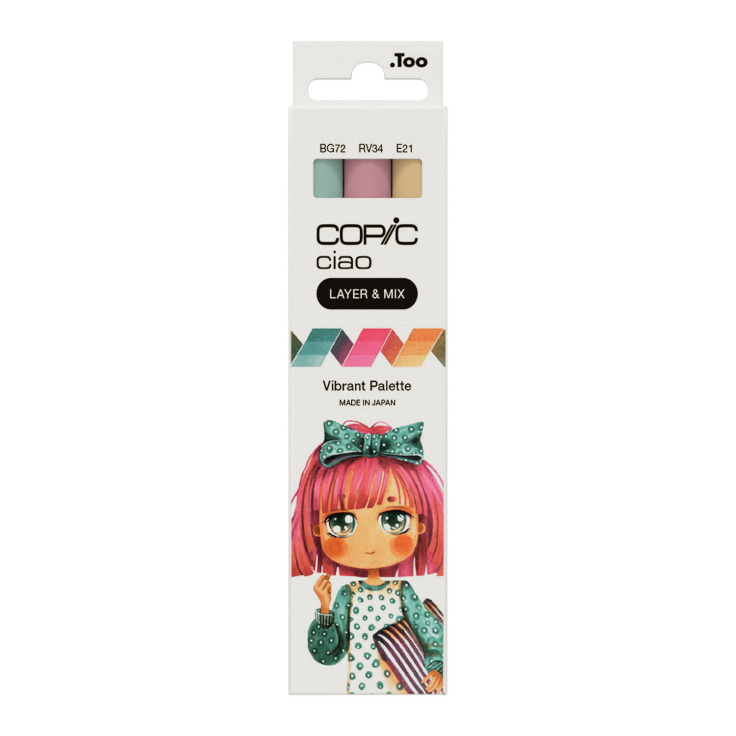 Marker Set Ciao Layer & Mix Vibrant Palette 3 Stück von Holtz Office Support