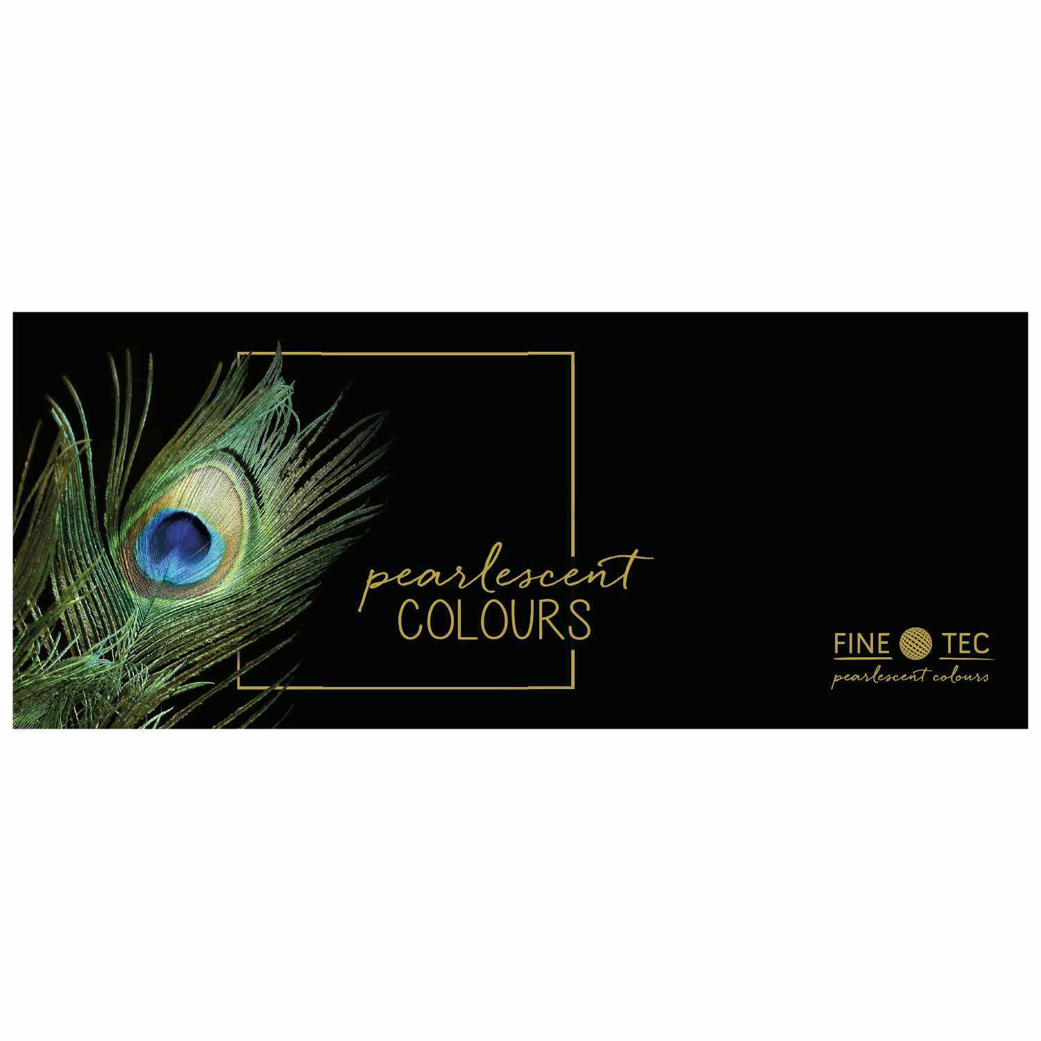 Perlglanzfarben Rainbow im Metallkasten 12 Farben von Reißzeugfabrik Seelig
