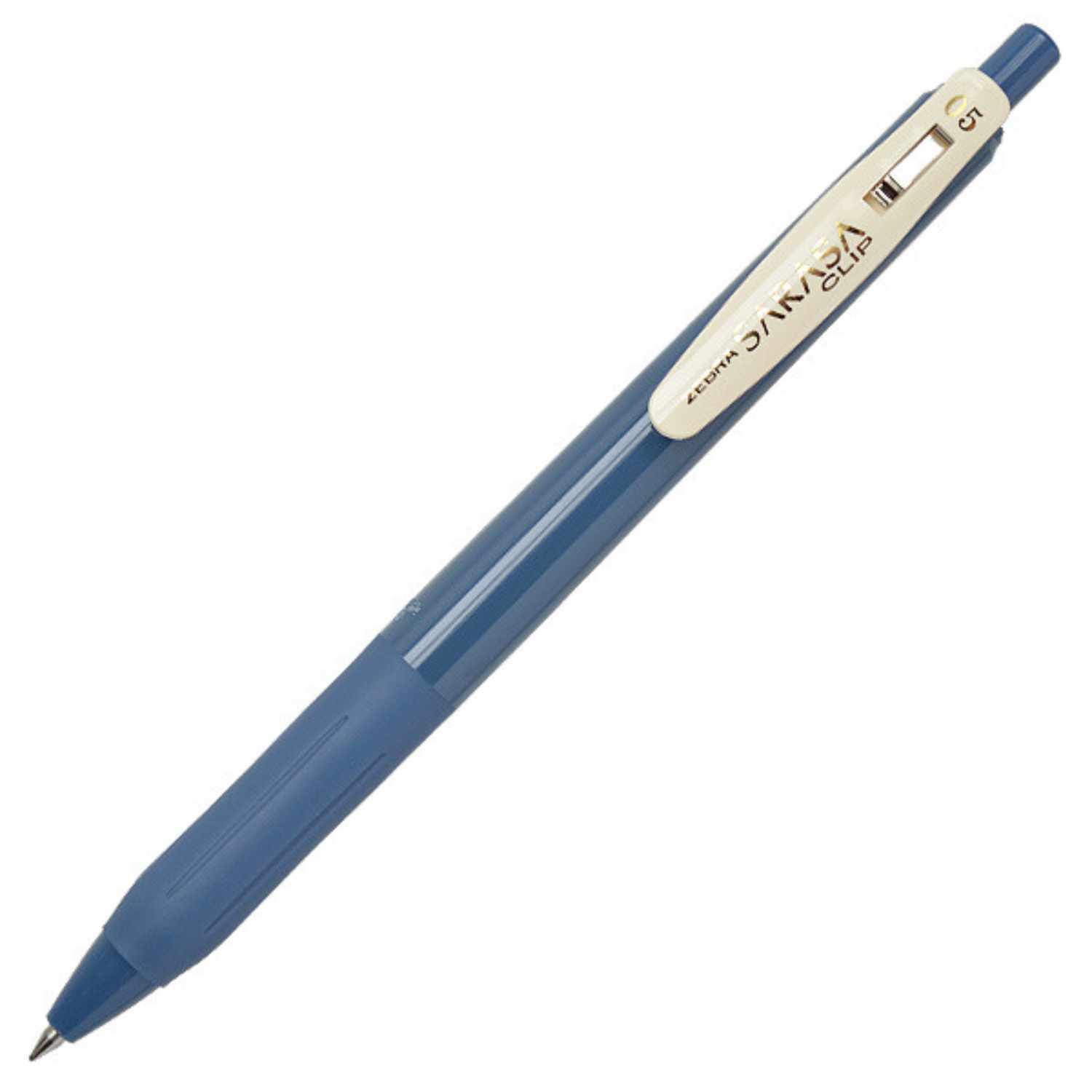 Sarasa Gel-Stift mit Clip Vintage 0,5mm Farbe Blau-Grau von ZEBRA PEN (UK) 