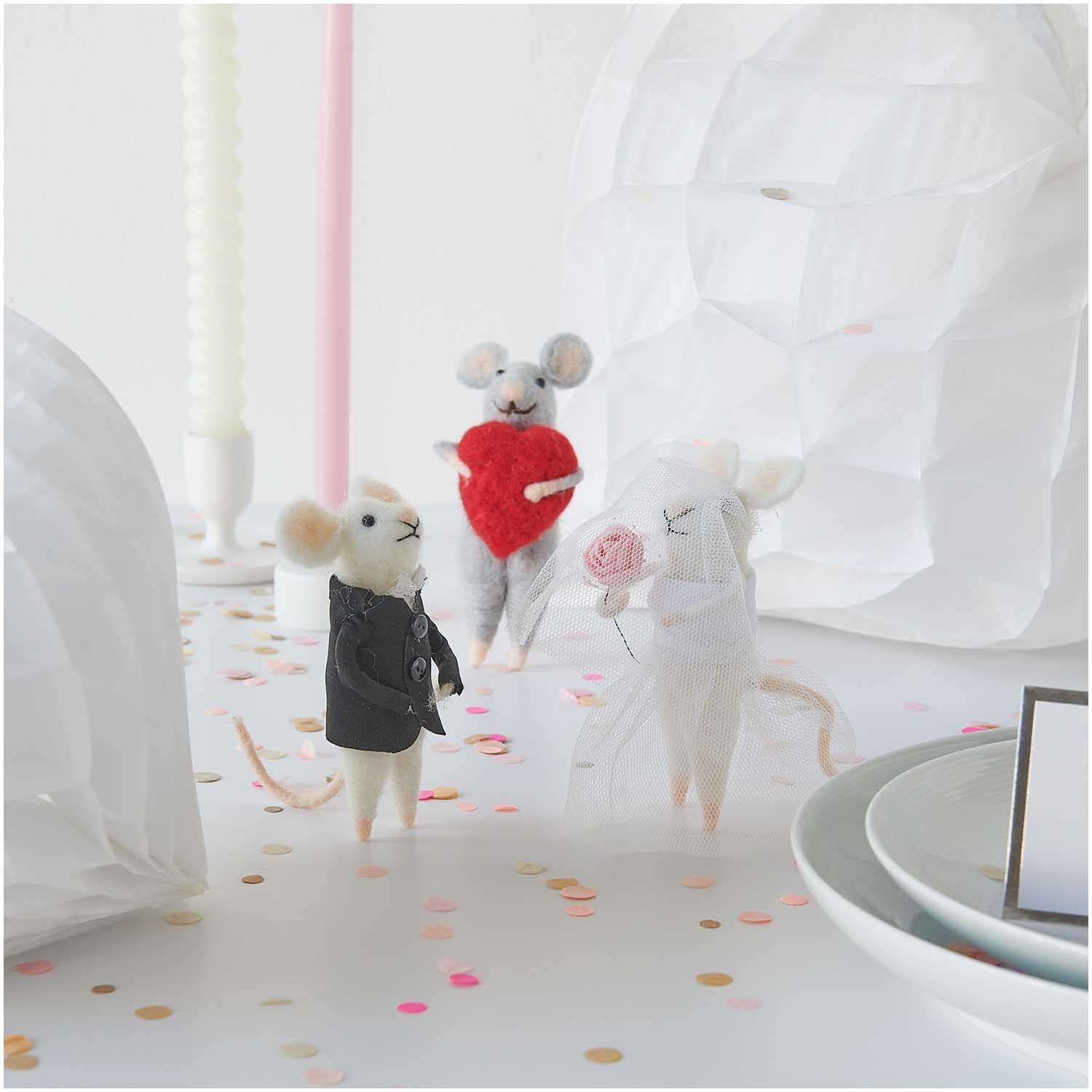 Filzmaus Bräutigam 11,5cm von Rico Design