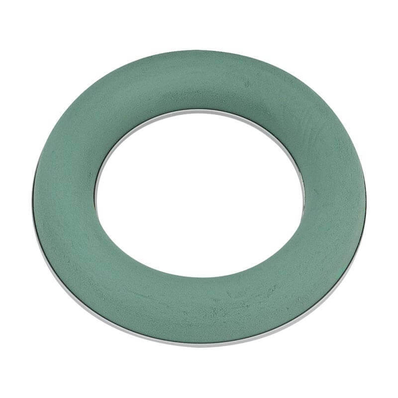 Frischblumenring 20cm in Grün von Smithers-Oasis, ideal für kreative Blumengestecke.