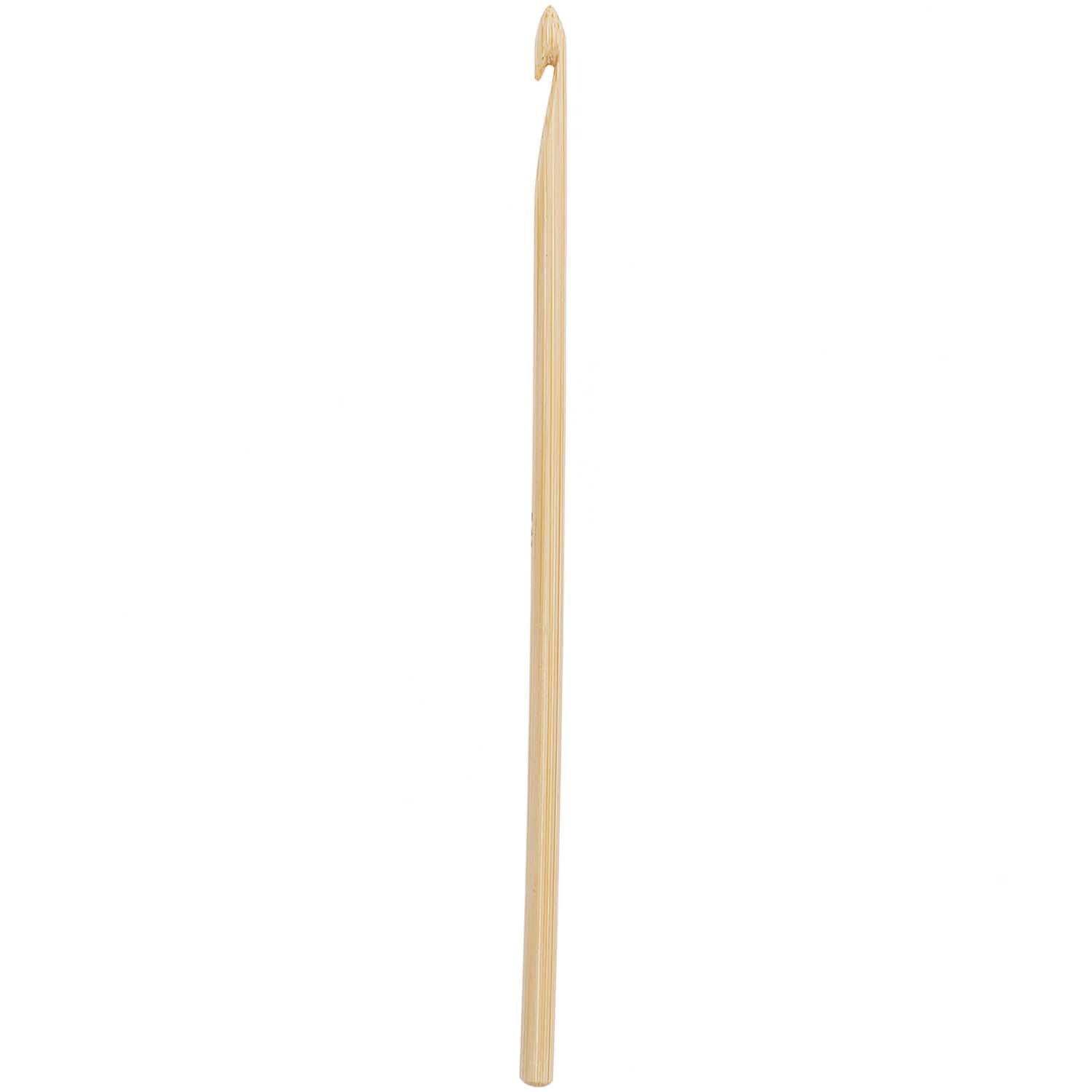 Häkelnadel Bambus von Rico Design aus hellem Holz, ideal für komfortables Häkeln.