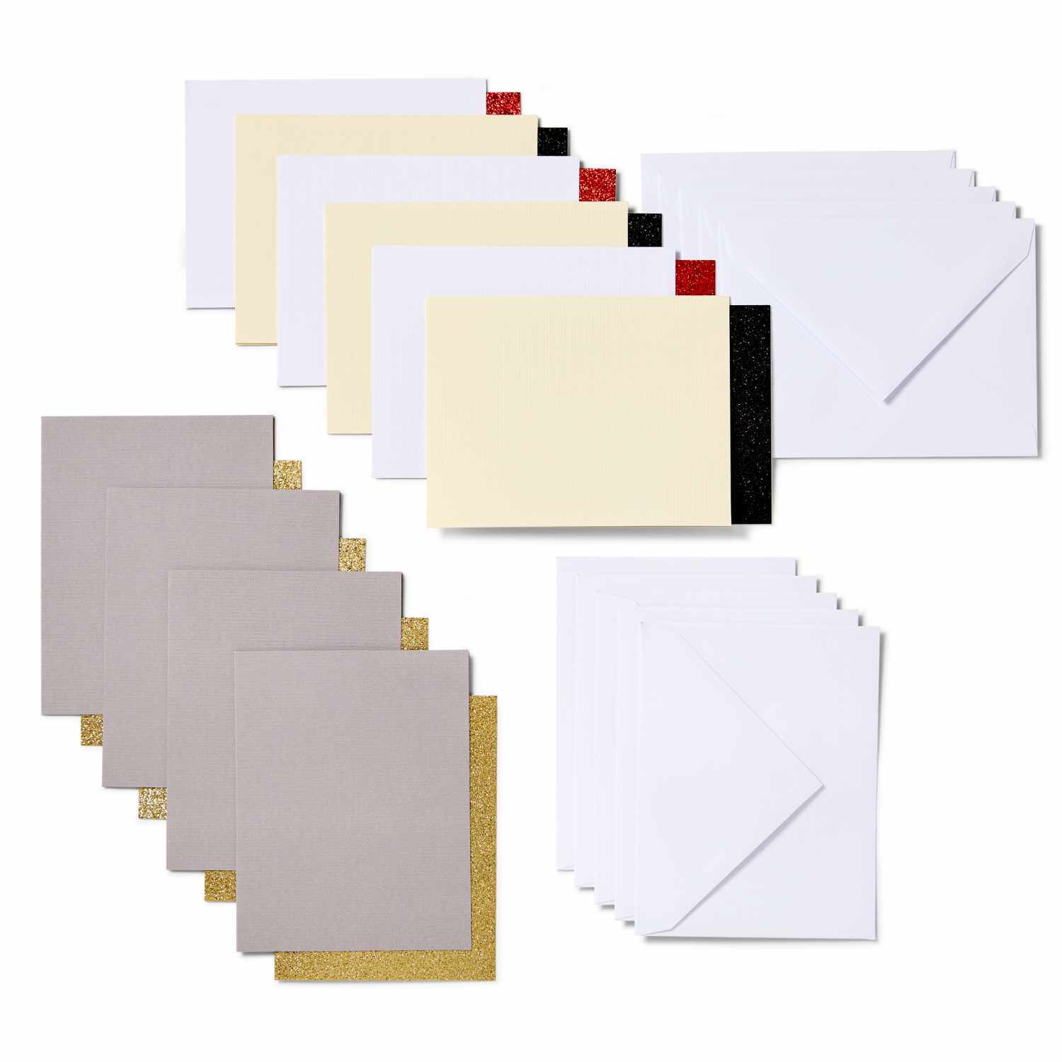 Joy Insert Card Kartenset Glitz & Glam 10,7x13,9cm 10 Stück von Cricut Germany 