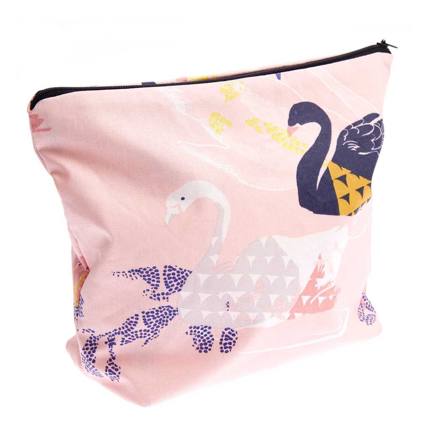 Kosmetiktasche Okina Hana rosa 28x21x9cm von Rico Design
