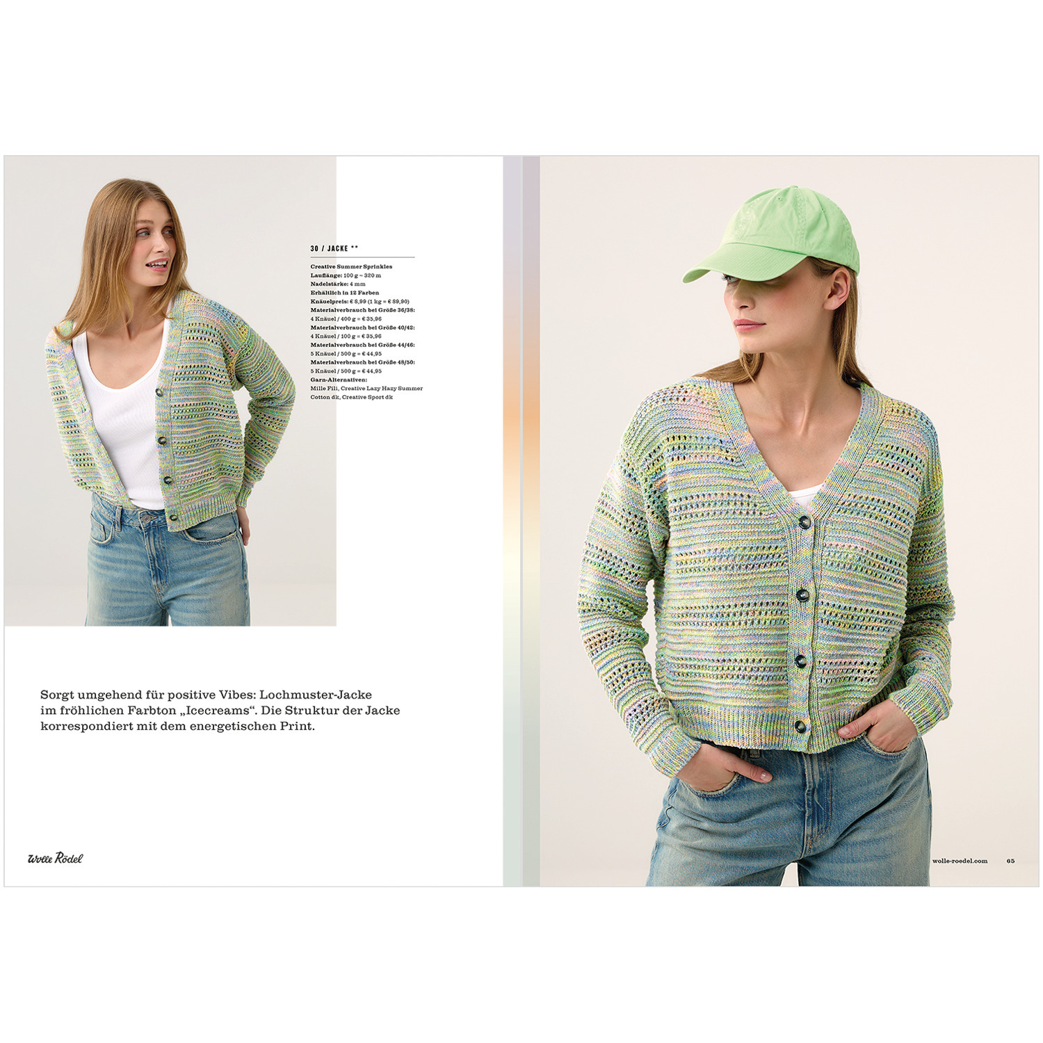 Die Neue Masche No. 9 Frühjahr-Sommer von idee. Creativmarkt