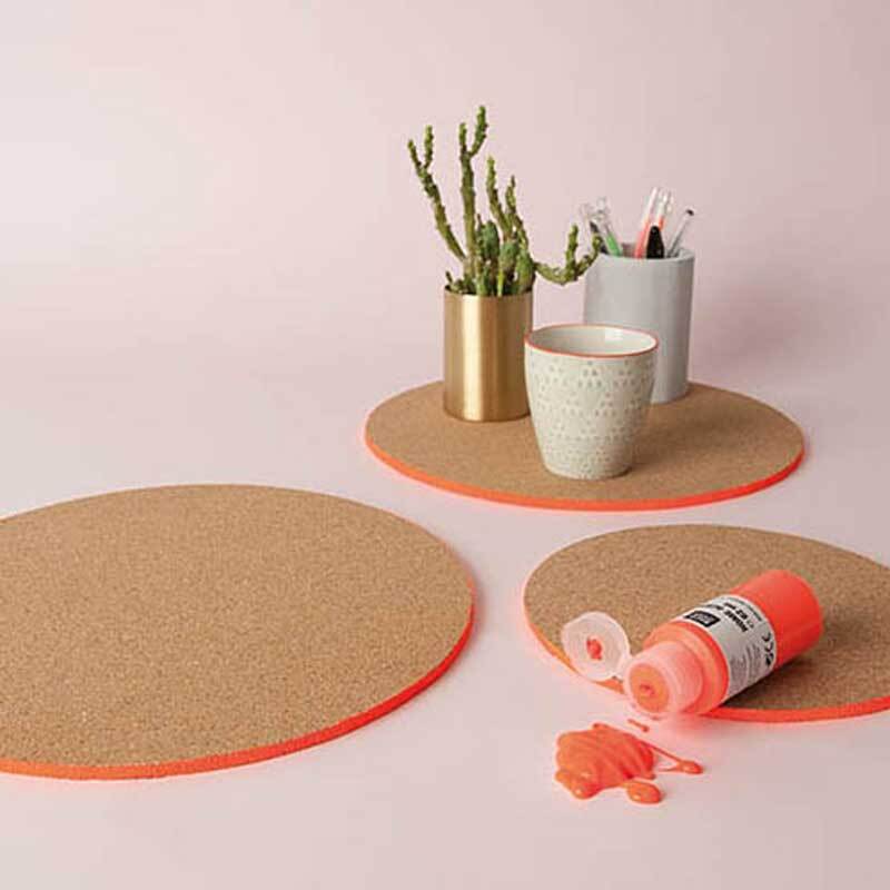 Korkplatte rund von Rico Design