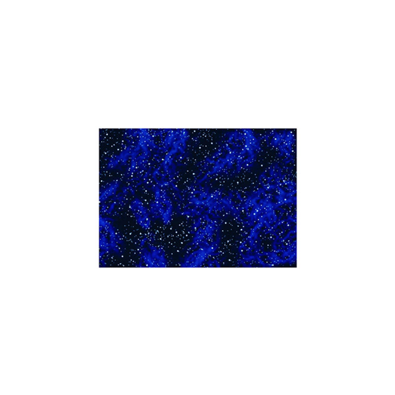 Fotokarton Nachthimmel-Sternenhimmel 50x70cm zeigt einen blauen, sternenübersäten Himmel. Marke: Marpa Jansen. Ideal für kreative Projekte.