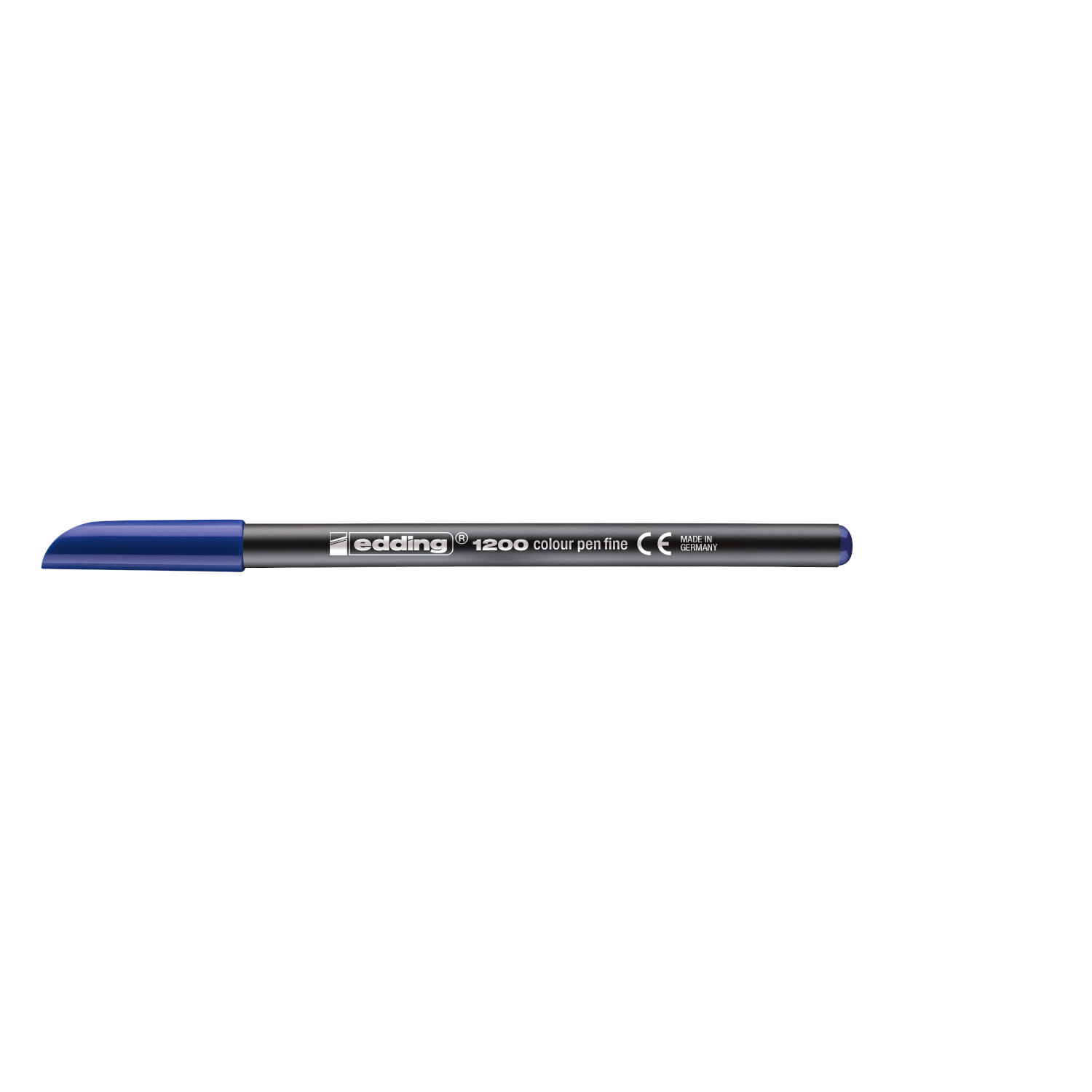 1200 colour pen 0,5-1mm von edding, blauer Stift mit feiner Spitze, ideal zum Schreiben und Zeichnen.
