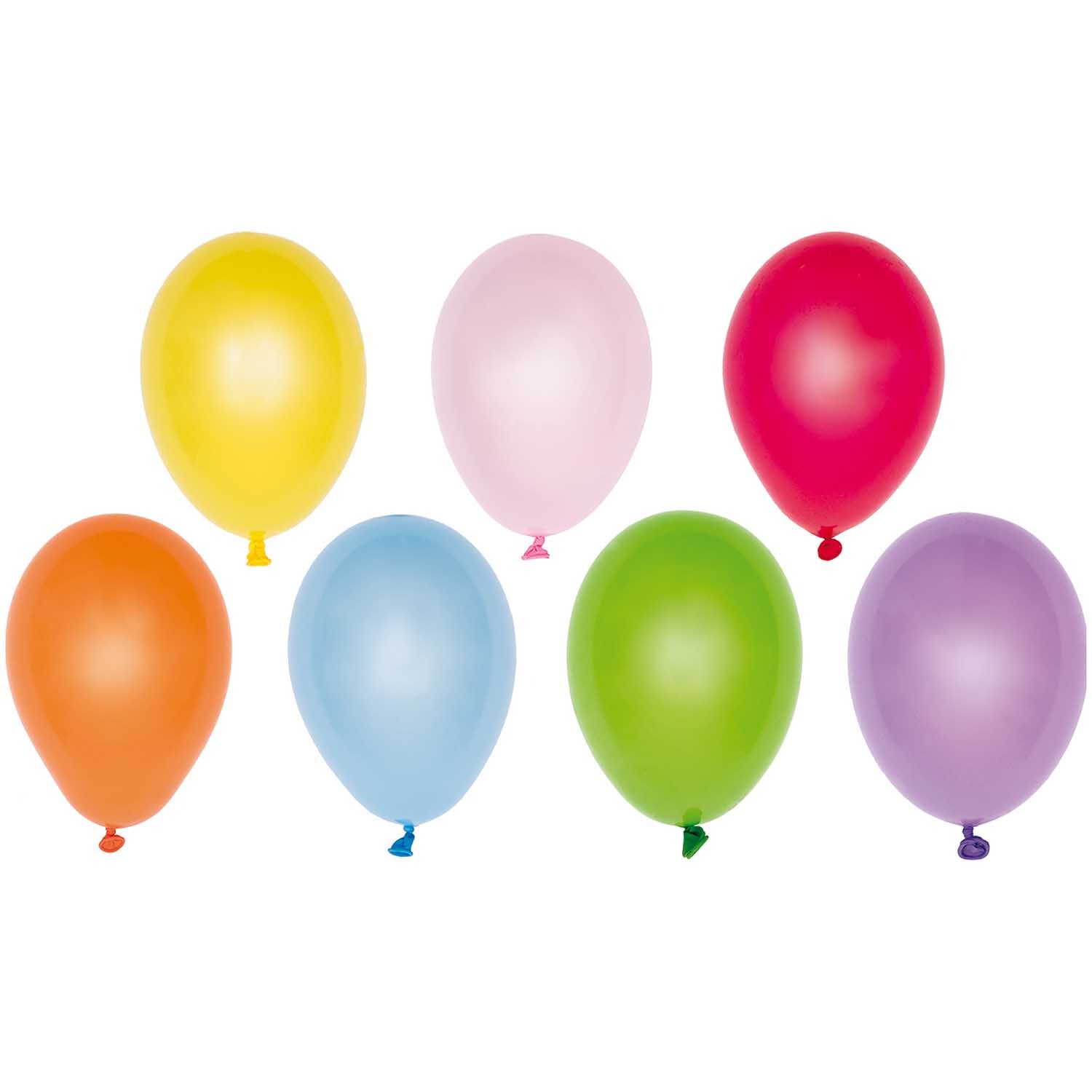 Miniballons Wasserbomben in verschiedenen Farben von Rico Design, ideal für Partys und Spiele.