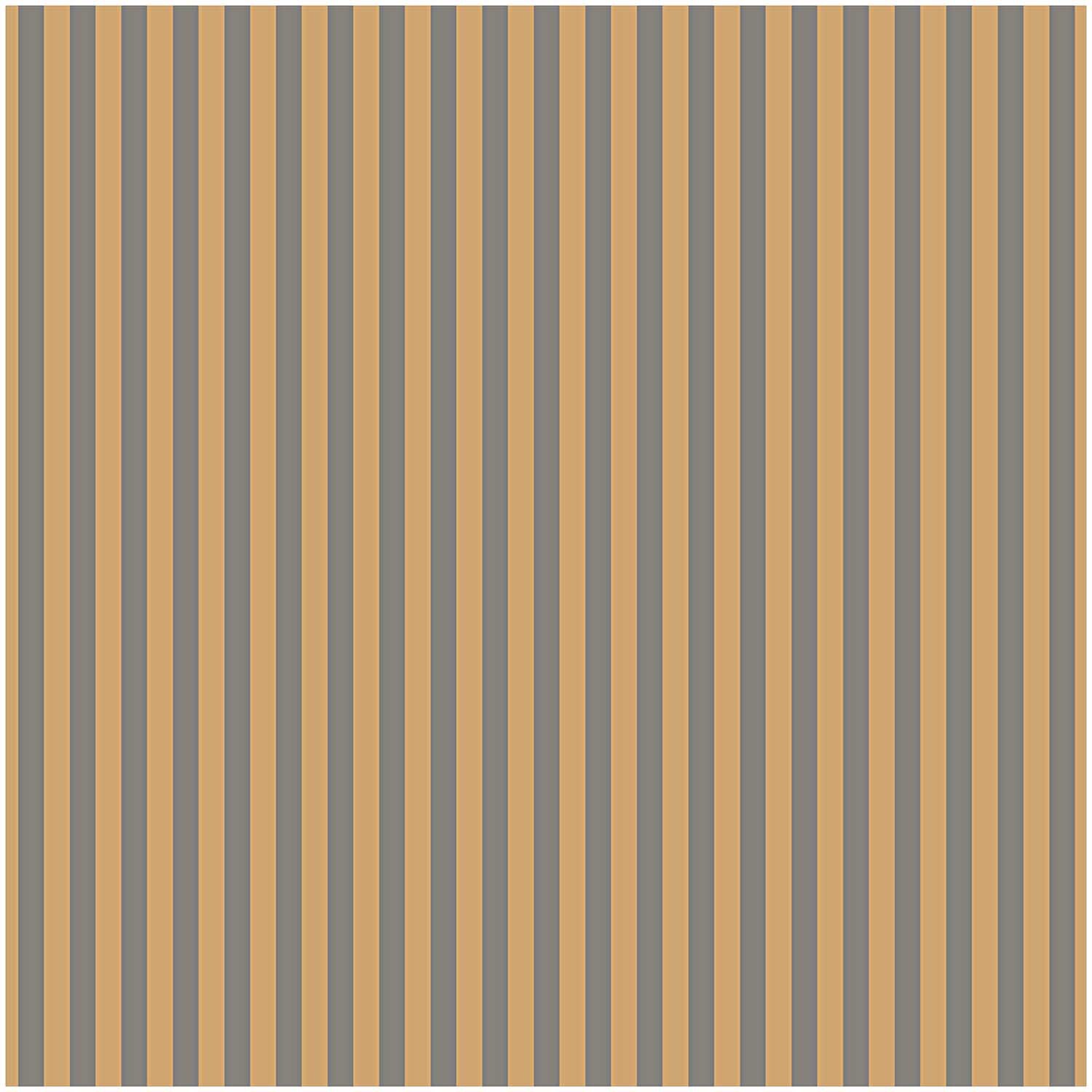 Stoff Streifen grau-gold 140cm von Rico Design zeigt elegante vertikale Streifen in Grau und Gold. Ideal für stilvolle Dekorationen.
