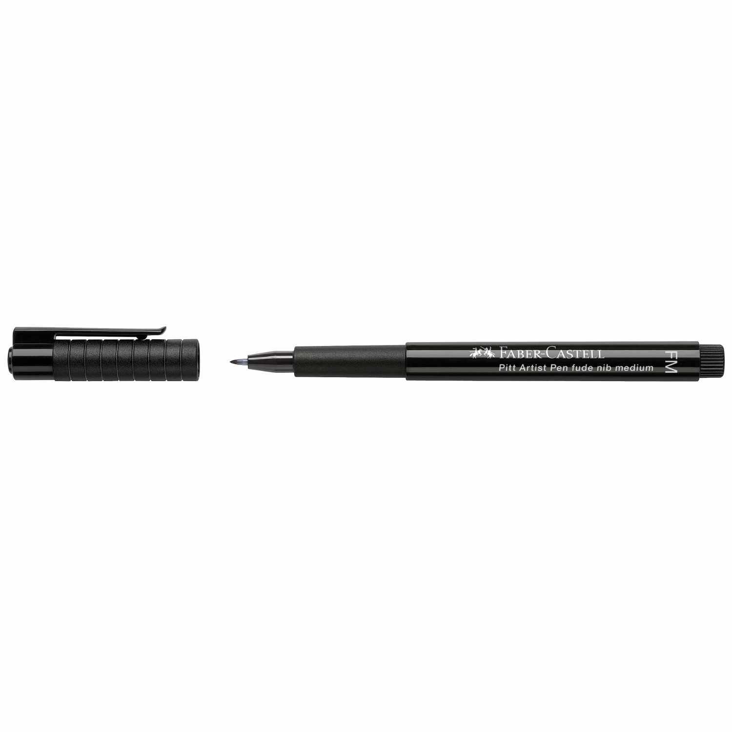 PITT artist pen schwarz fude Medium von Faber-Castell 