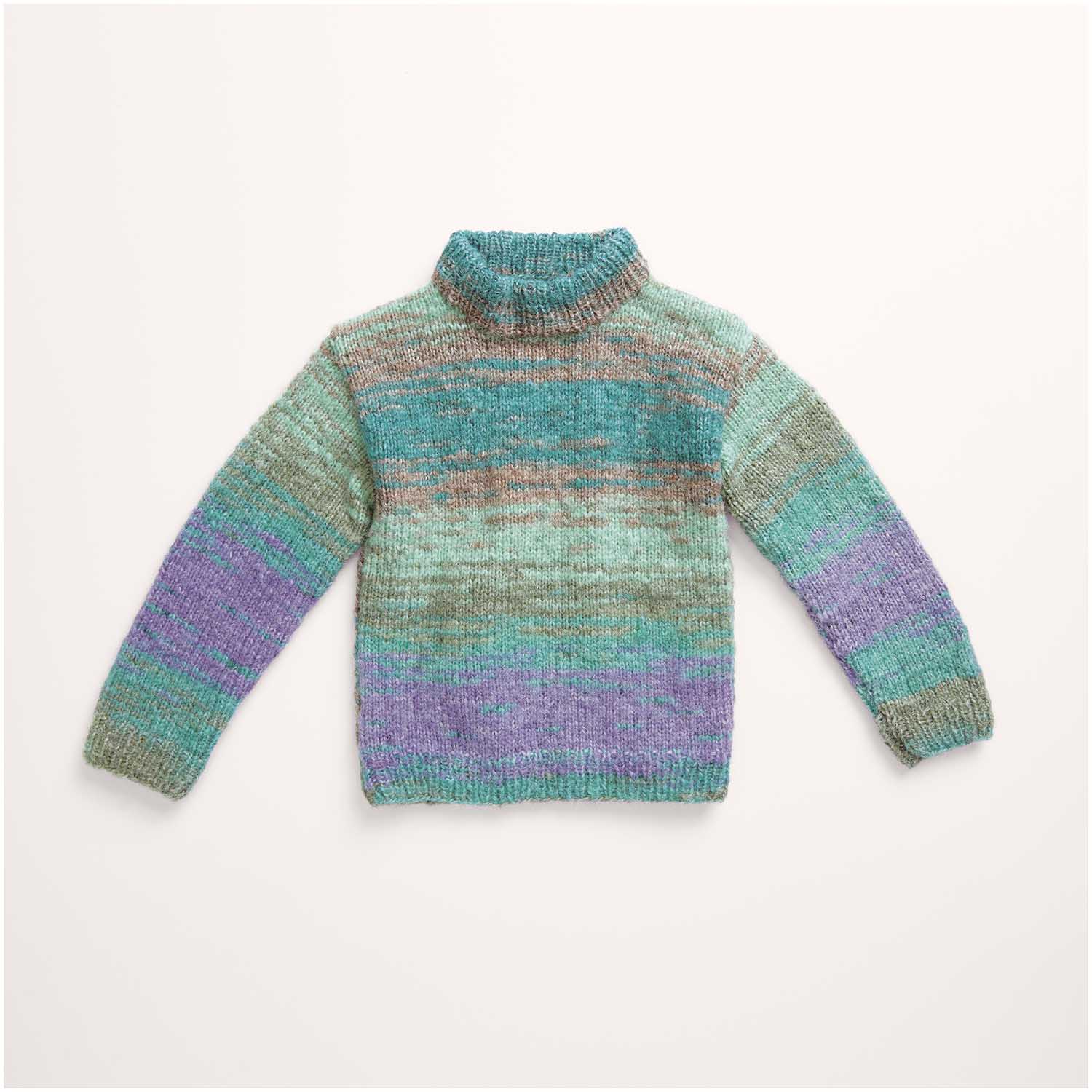 Gestrickter Pullover: Modell 11 aus dem Heft Rico Kids 12