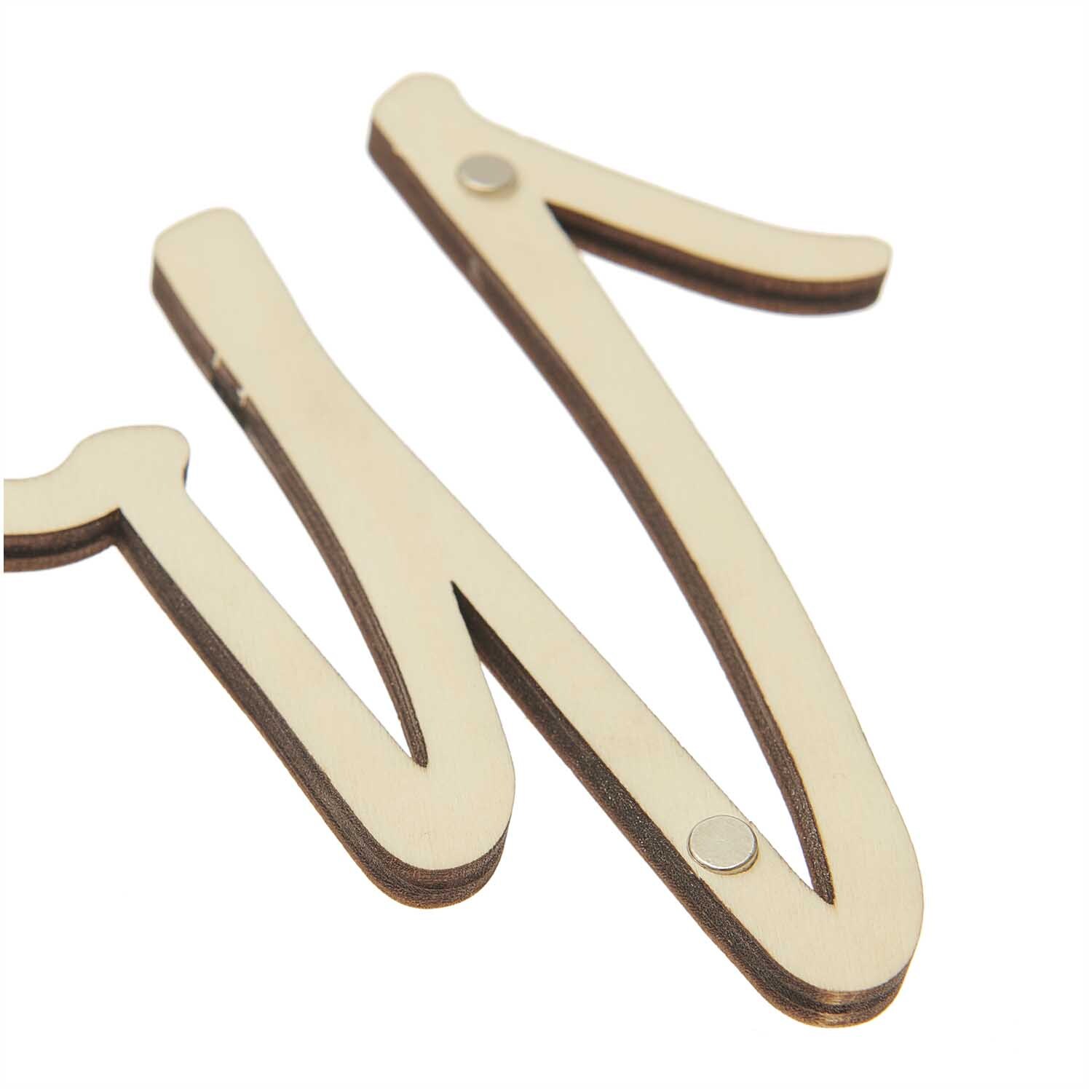 Holzschriftzug magnetisch "Welcome" 29x10cm von Rico Design