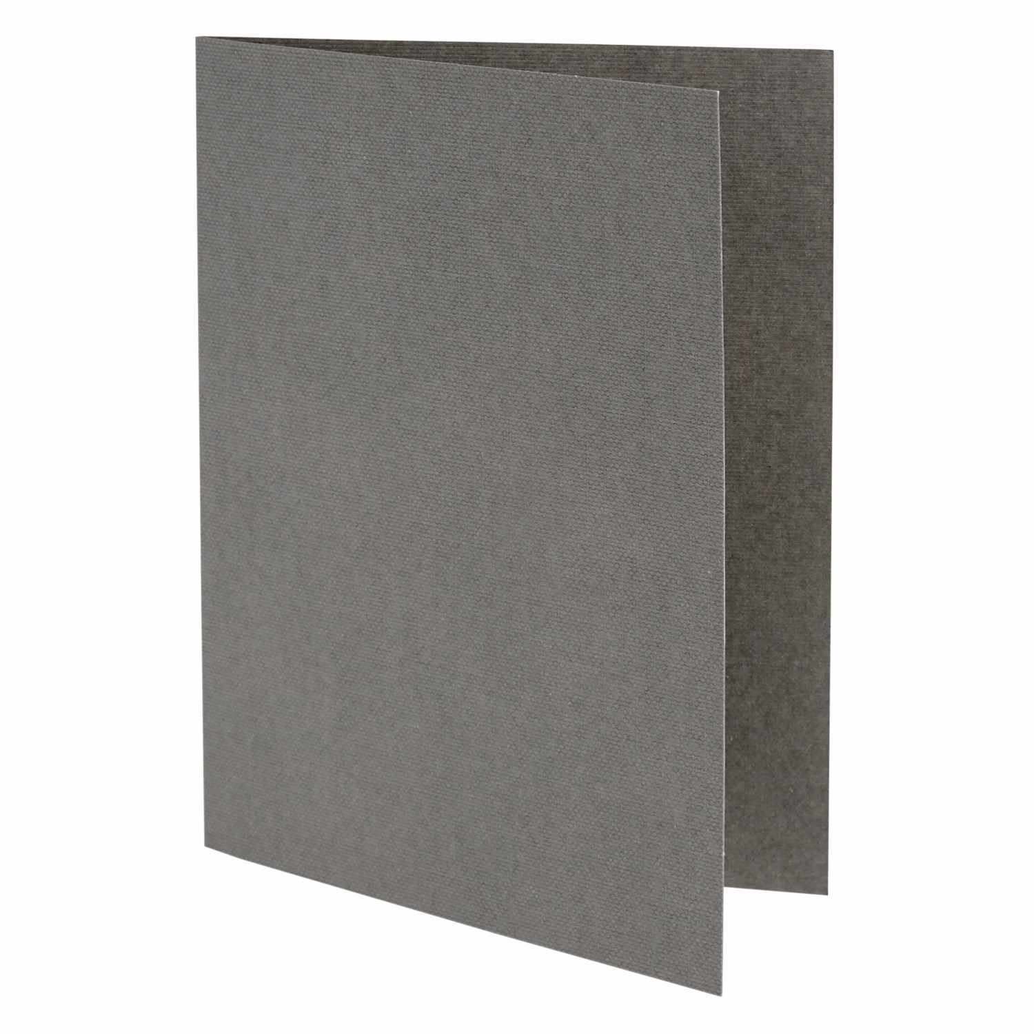 Joy Insert Card Kartenset in Grau-Silber, 10,7x13,9cm, 12 Stück. Elegantes Design von Cricut.